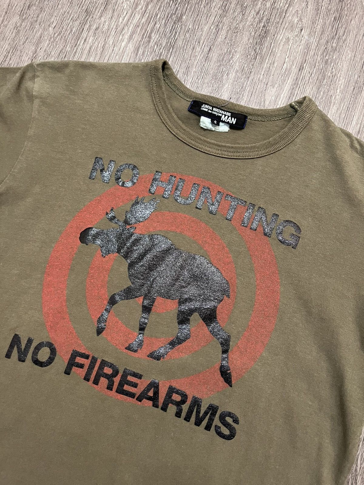 09aw Junya Watanabe Man no hunting tee