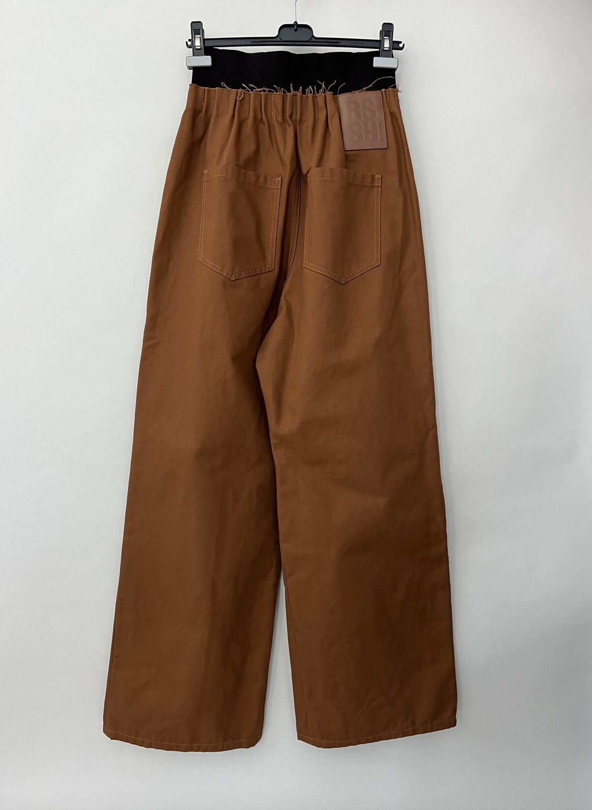 Raf Simons Gathered waist wide leg trousers Size US 30 / EU 46 - 2 Thumbnail