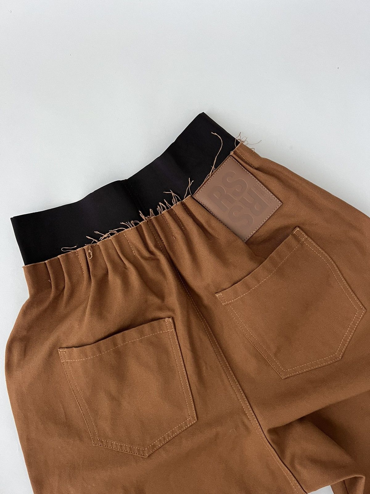 Raf Simons Gathered waist wide leg trousers Size US 30 / EU 46 - 7 Thumbnail