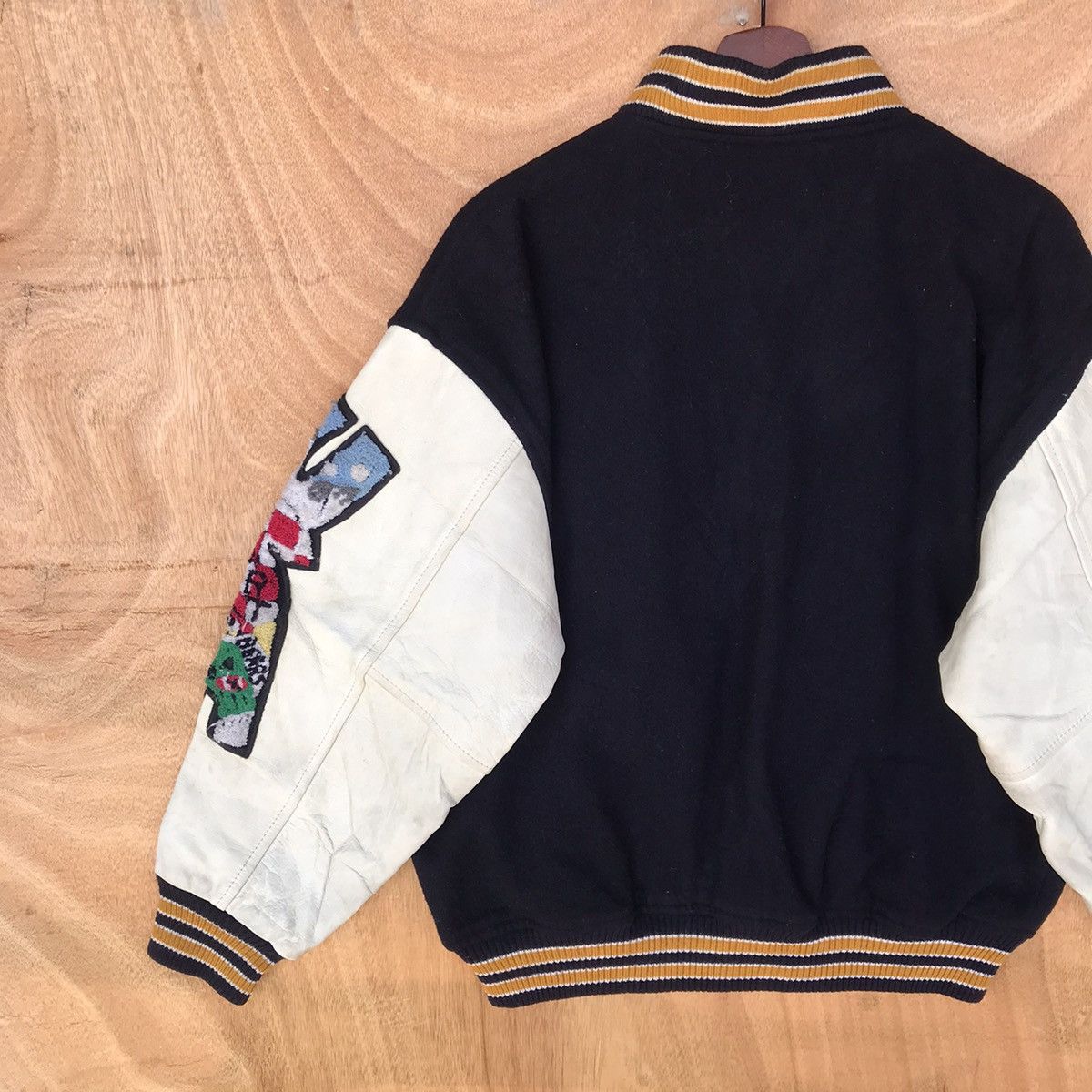 Other Vintage Varsity Dream Boy 1958 USA flag 87 patches leather Size US L / EU 52-54 / 3 - 7 Thumbnail
