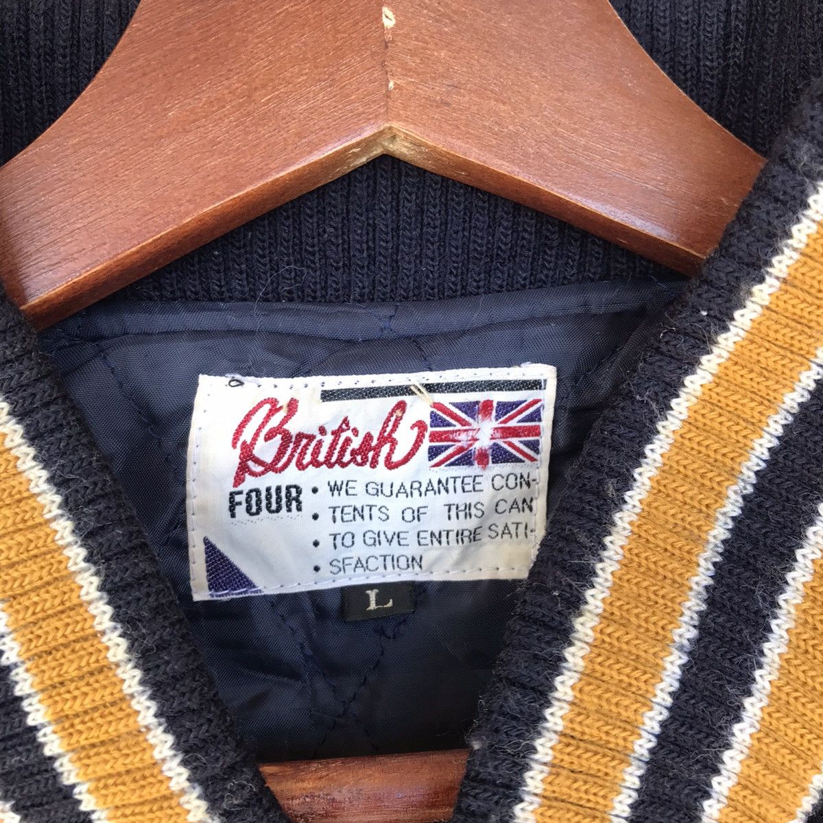 Other Vintage Varsity Dream Boy 1958 USA flag 87 patches leather Size US L / EU 52-54 / 3 - 9 Thumbnail