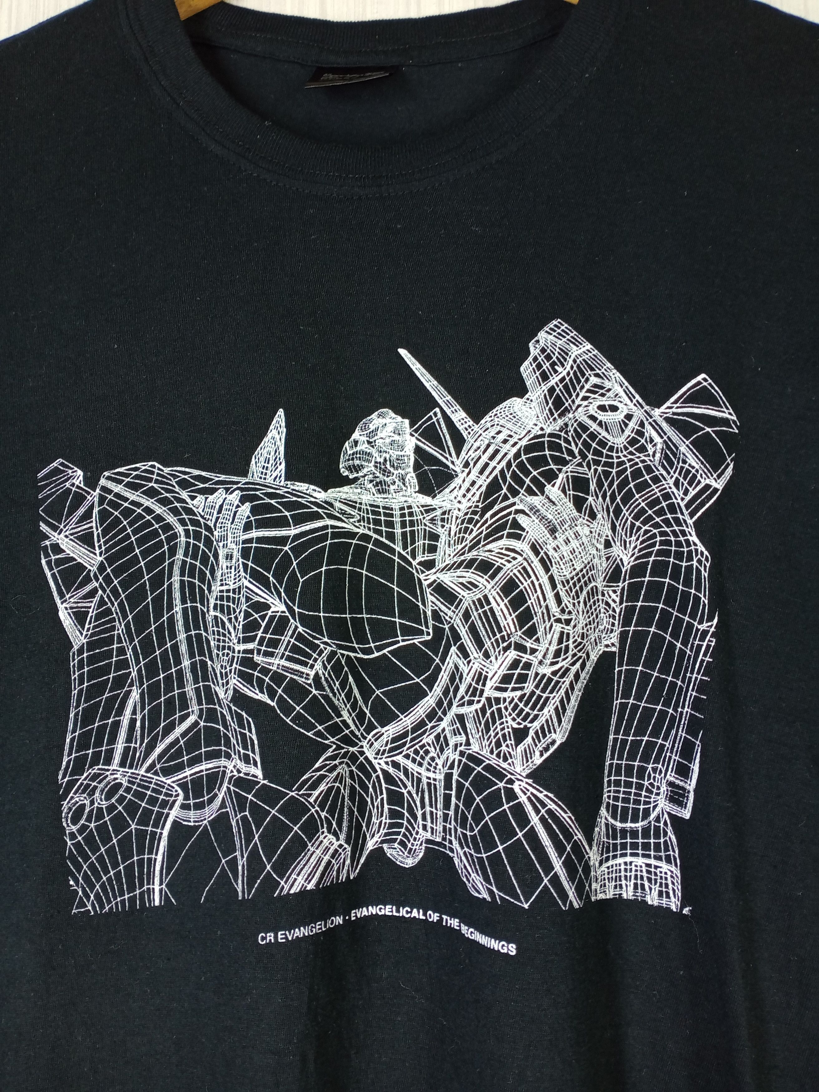 Anime Vintage Neon Genesis Evangelion Anime Tshirt Size US L / EU 52-54 / 3 - 2 Thumbnail
