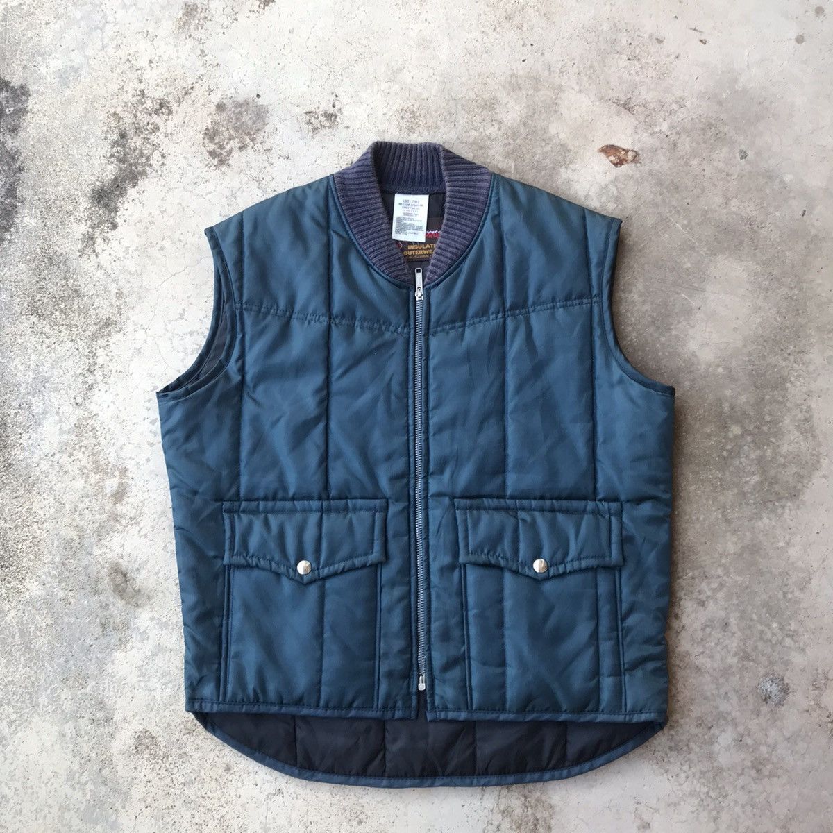 image of Made In USA x Vintage Military Blizzard Pruf Insulated Outwear West Usa in Blue, Men's (Size Medium