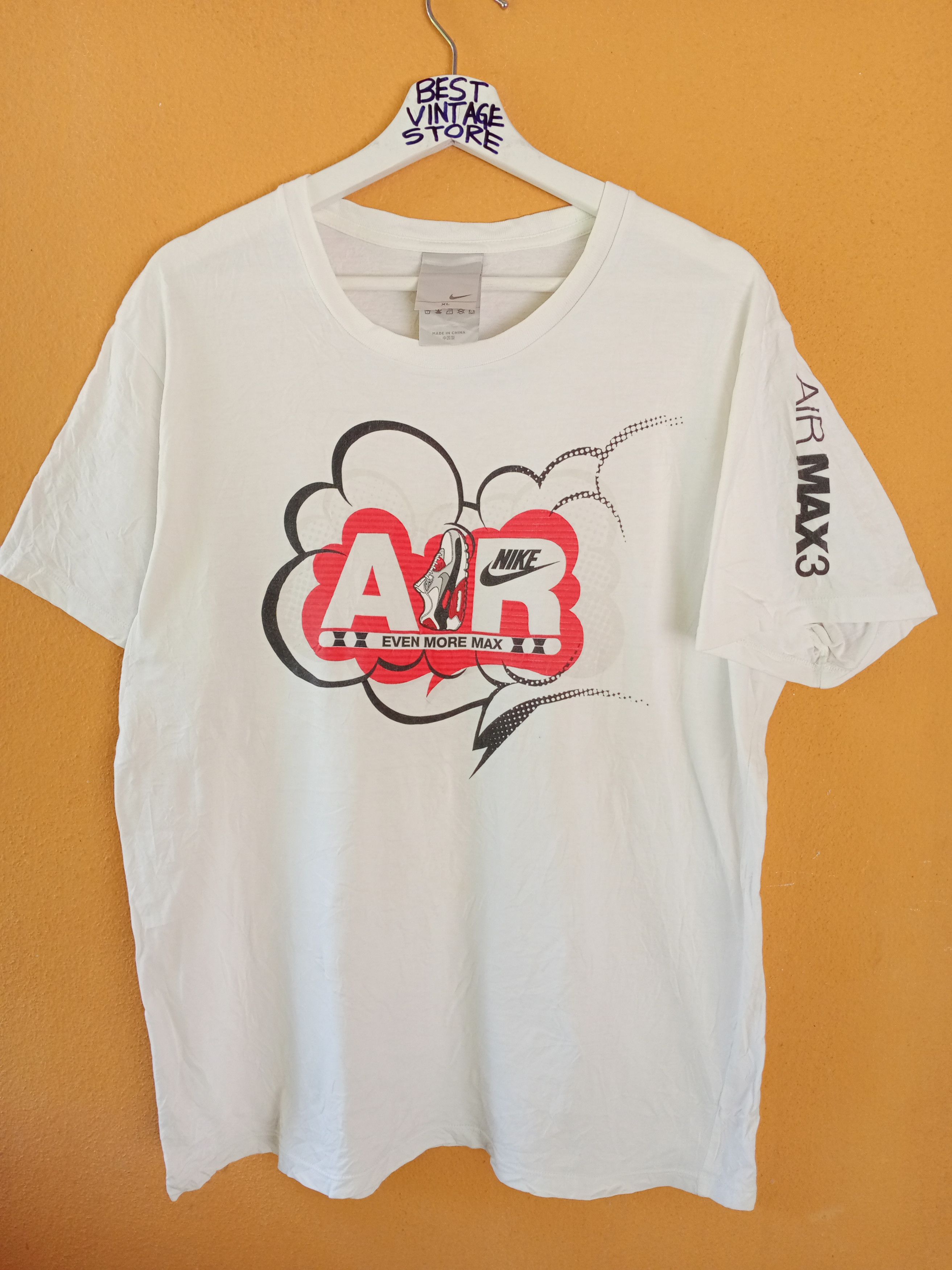 Nike Vintage Nike Air Max Tshirt Size US M / EU 48-50 / 2 - 2 Thumbnail
