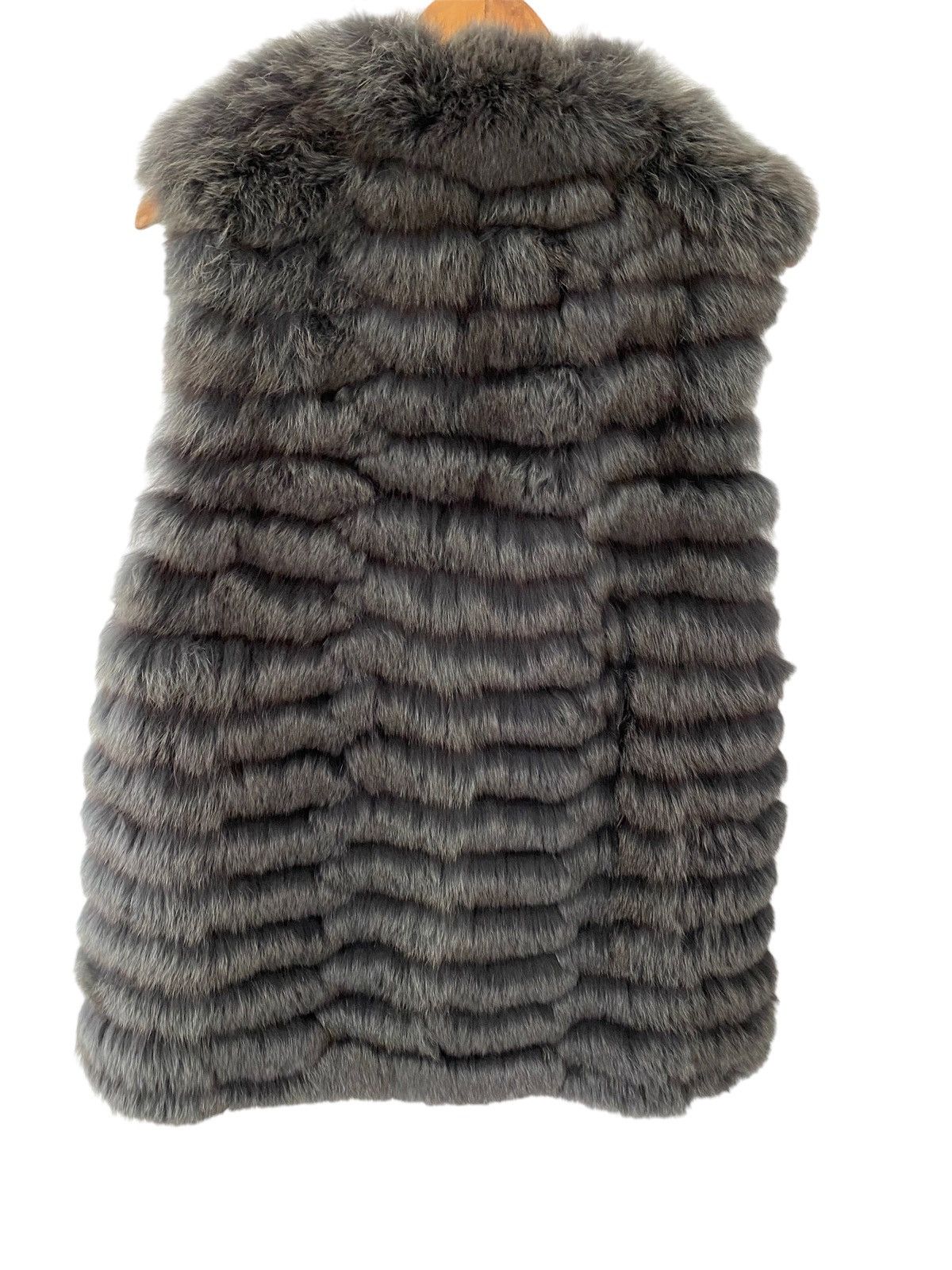 Japanese Brand × Sagafurs Authentic Fox Fur Vest Leather Linning nice desgin Size US L / EU 52-54 / 3 - 5 Thumbnail