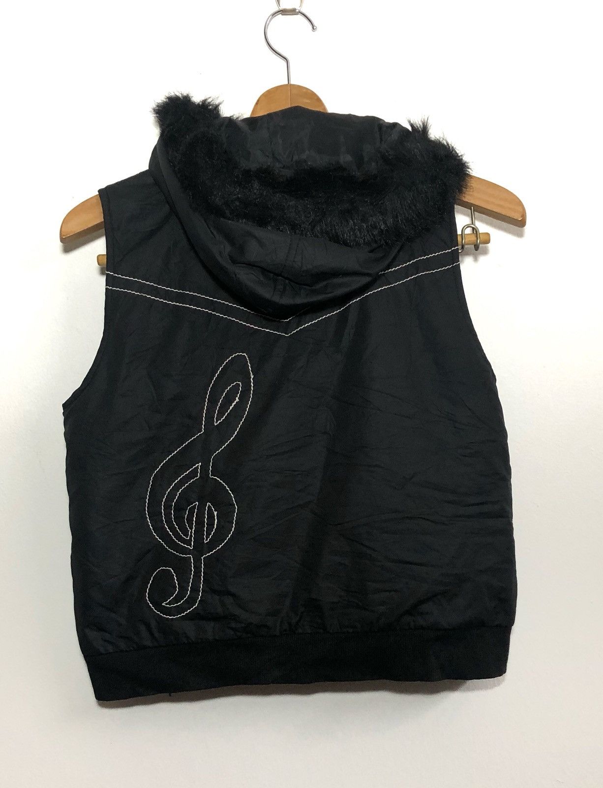 Art Comes First Sleeveless Punk Jacket By Japanese Brand Hell Cat Punks Size US S / EU 44-46 / 1 - 2 Thumbnail