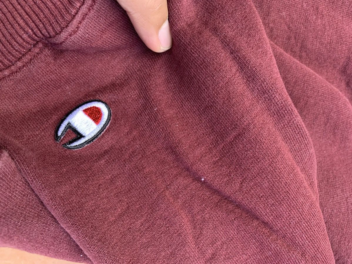 Champion × Vintage Vintage oversize distressed Champion Sweatshirt Size US XL / EU 56 / 4 - 3 Thumbnail
