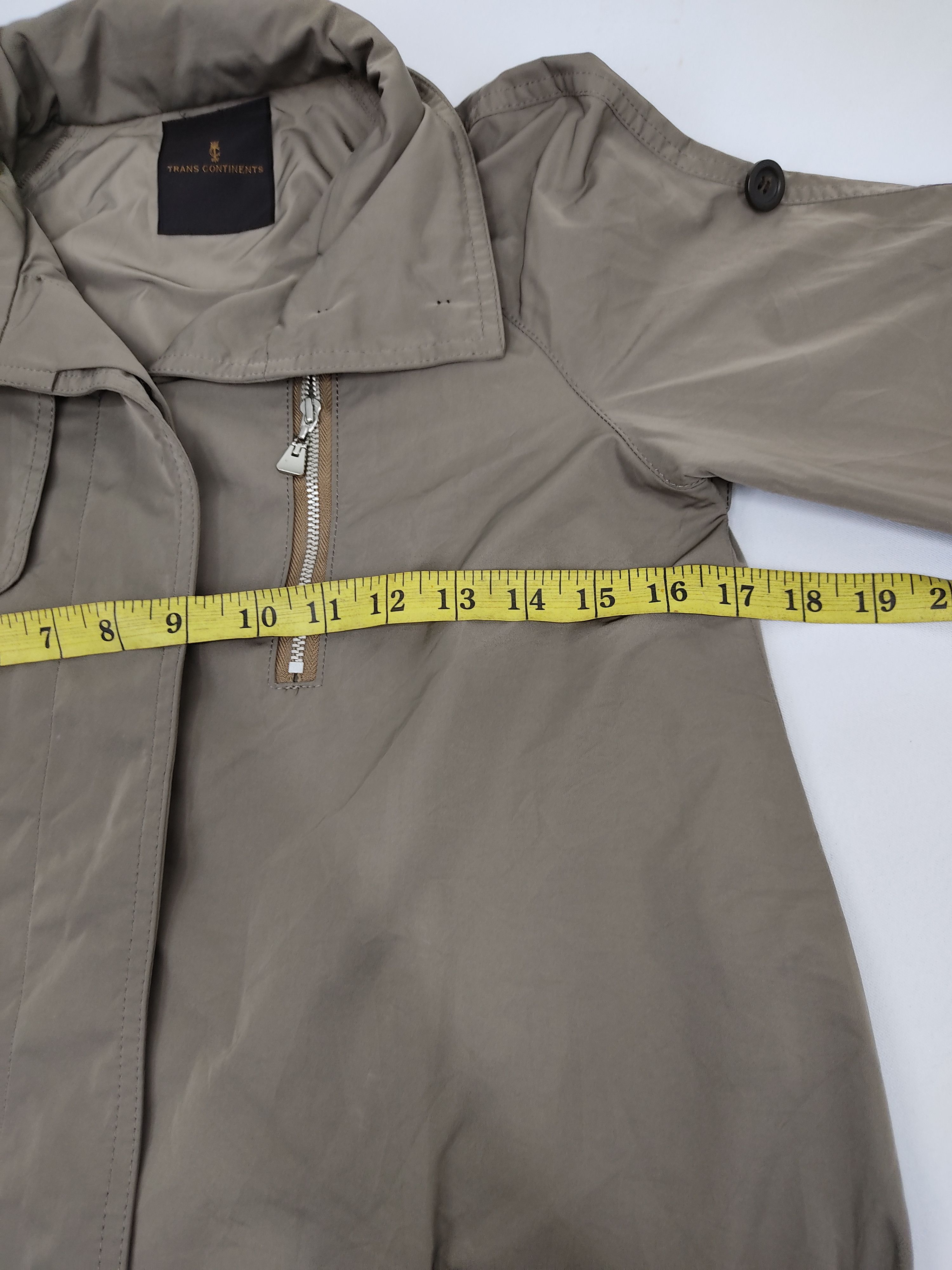 Japanese Brand Trans Continents Zipper Jacket Parka Hoodie Wrap Size US S / EU 44-46 / 1 - 3 Thumbnail