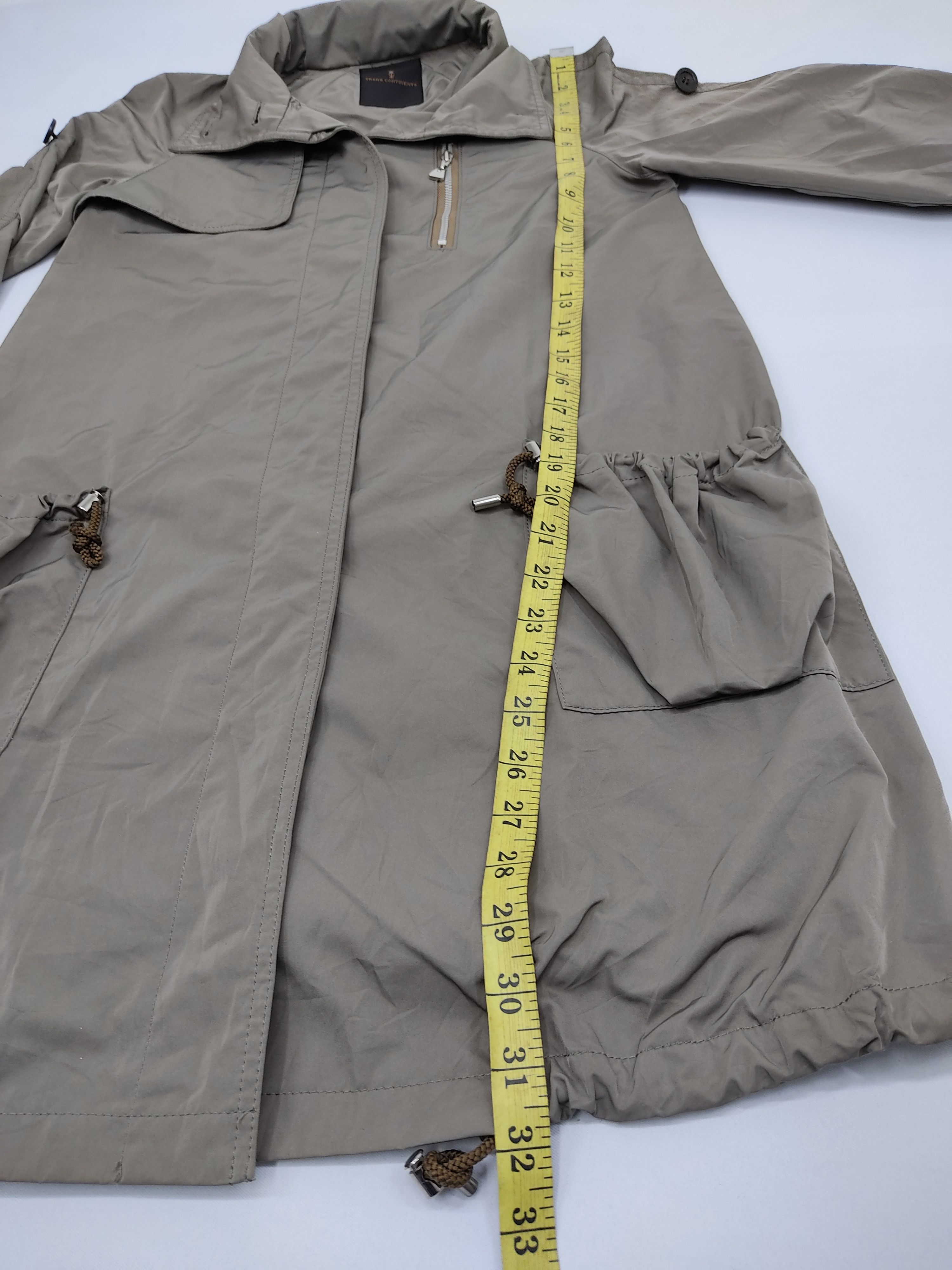 Japanese Brand Trans Continents Zipper Jacket Parka Hoodie Wrap Size US S / EU 44-46 / 1 - 4 Thumbnail