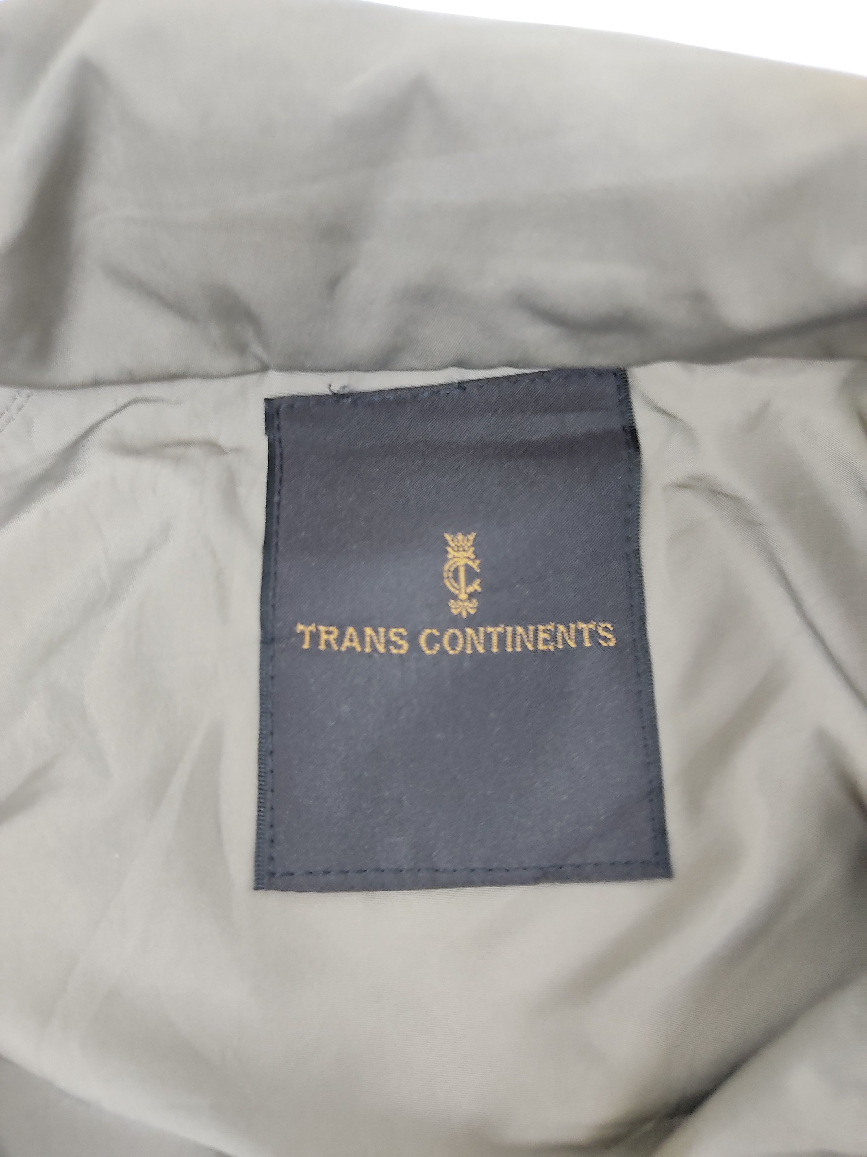 Japanese Brand Trans Continents Zipper Jacket Parka Hoodie Wrap Size US S / EU 44-46 / 1 - 2 Thumbnail