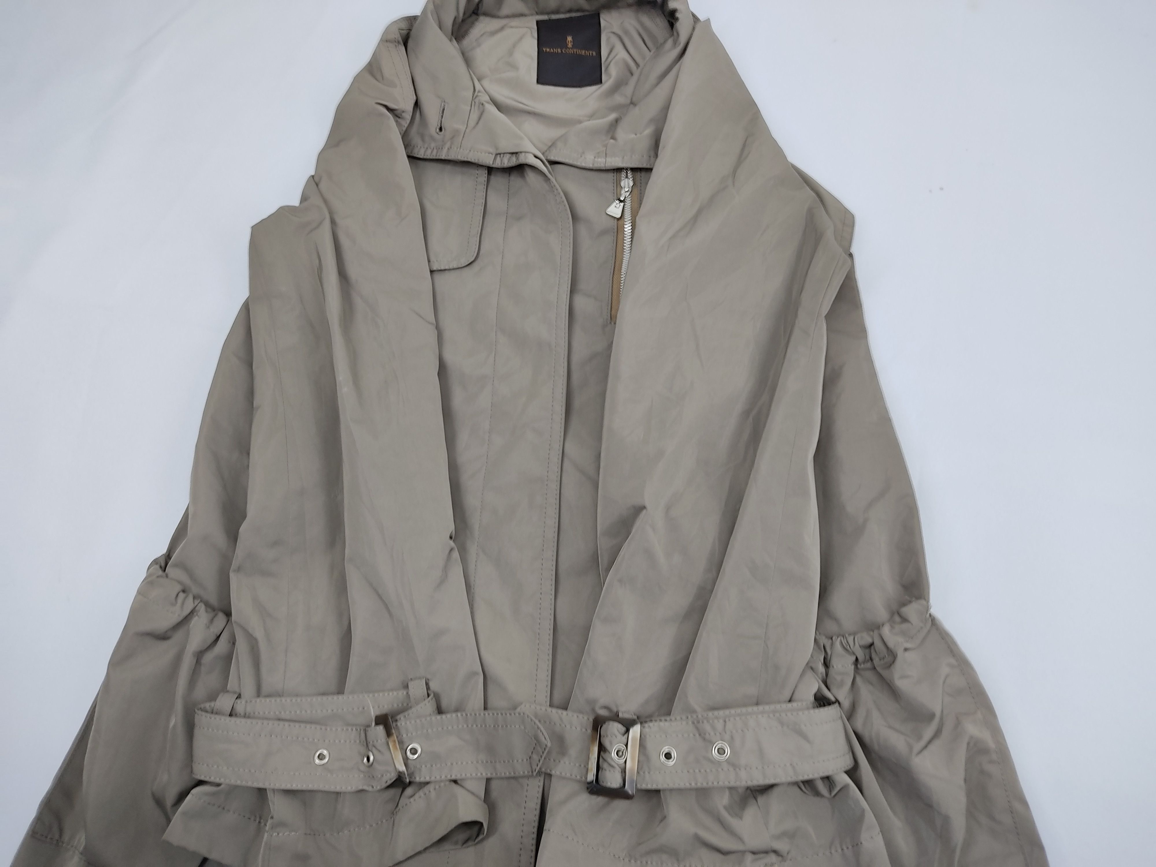 Japanese Brand Trans Continents Zipper Jacket Parka Hoodie Wrap Size US S / EU 44-46 / 1 - 5 Thumbnail