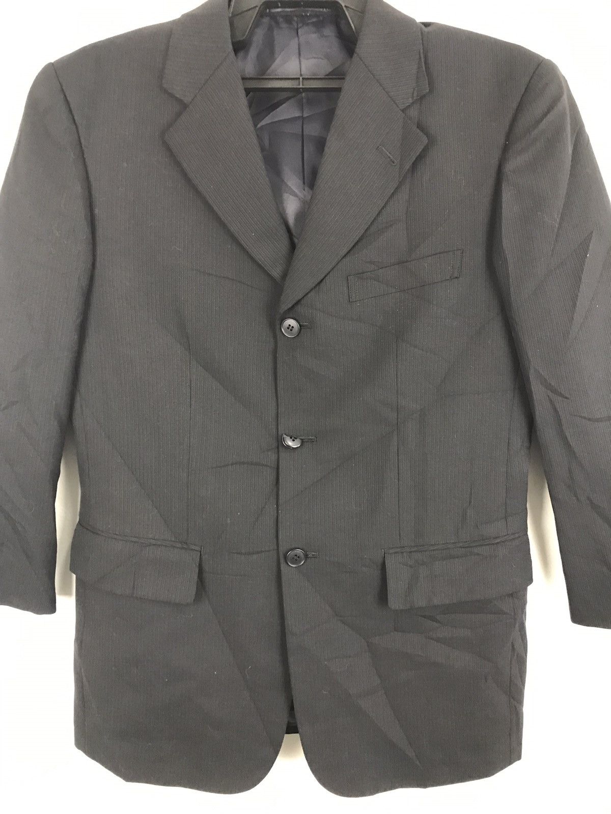 Designer Kansai Yamamoto Blazzer Coat Homme Smart Casual Wear Eye O2 Size 40R - 2 Thumbnail