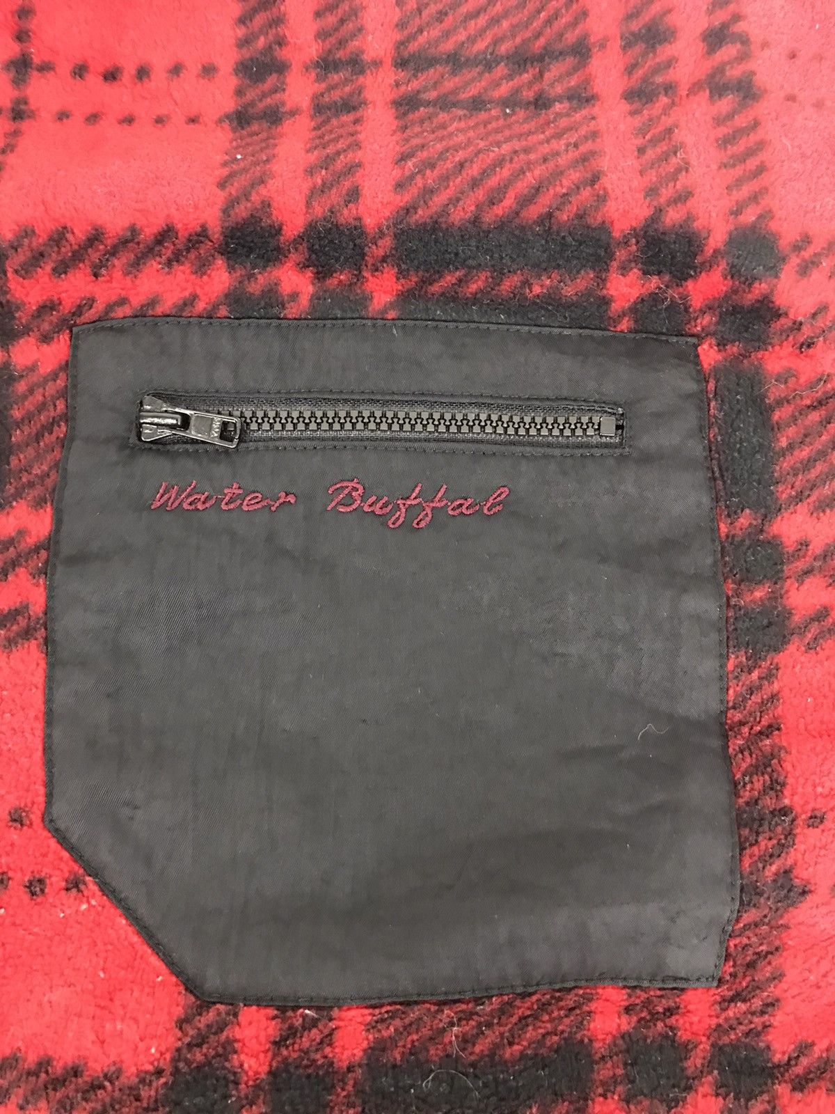 Japanese Brand × Solid and Striped × Vintage Vintage Water Buffal Sweatshirt Fleece Zipper Style Jacket Size US XL / EU 56 / 4 - 4 Thumbnail