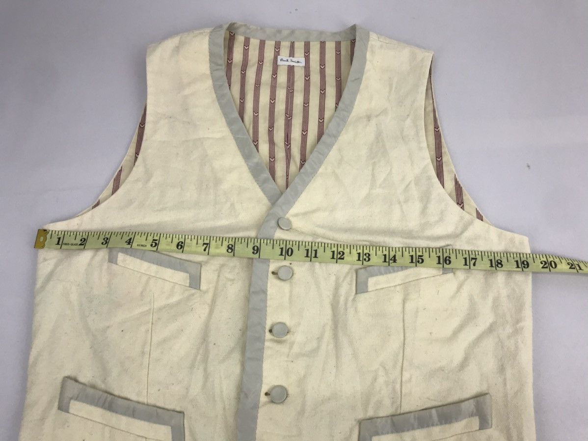 Japanese Brand Vintage Paul Smith Sleeveless Vest Size US S / EU 44-46 / 1 - 8 Thumbnail