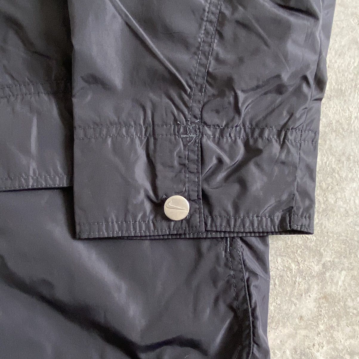 Nike × Vintage Vintage 90’s Nike Big Swoosh Light Zipper Jacket Size US L / EU 52-54 / 3 - 7 Thumbnail