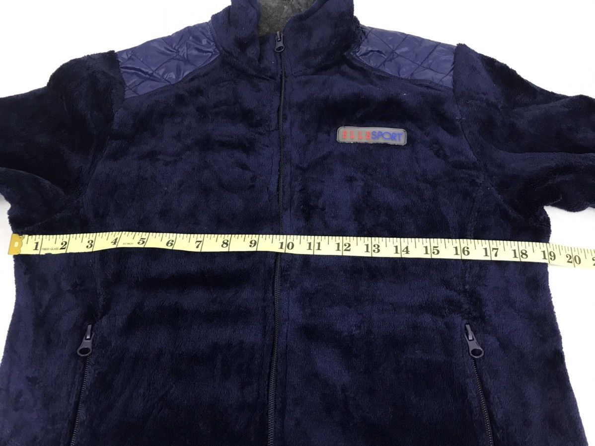 Japanese Brand × Vintage Elle Sport Fleece Padded Jacket Winter Wear Size M / US 6-8 / IT 42-44 - 7 Thumbnail