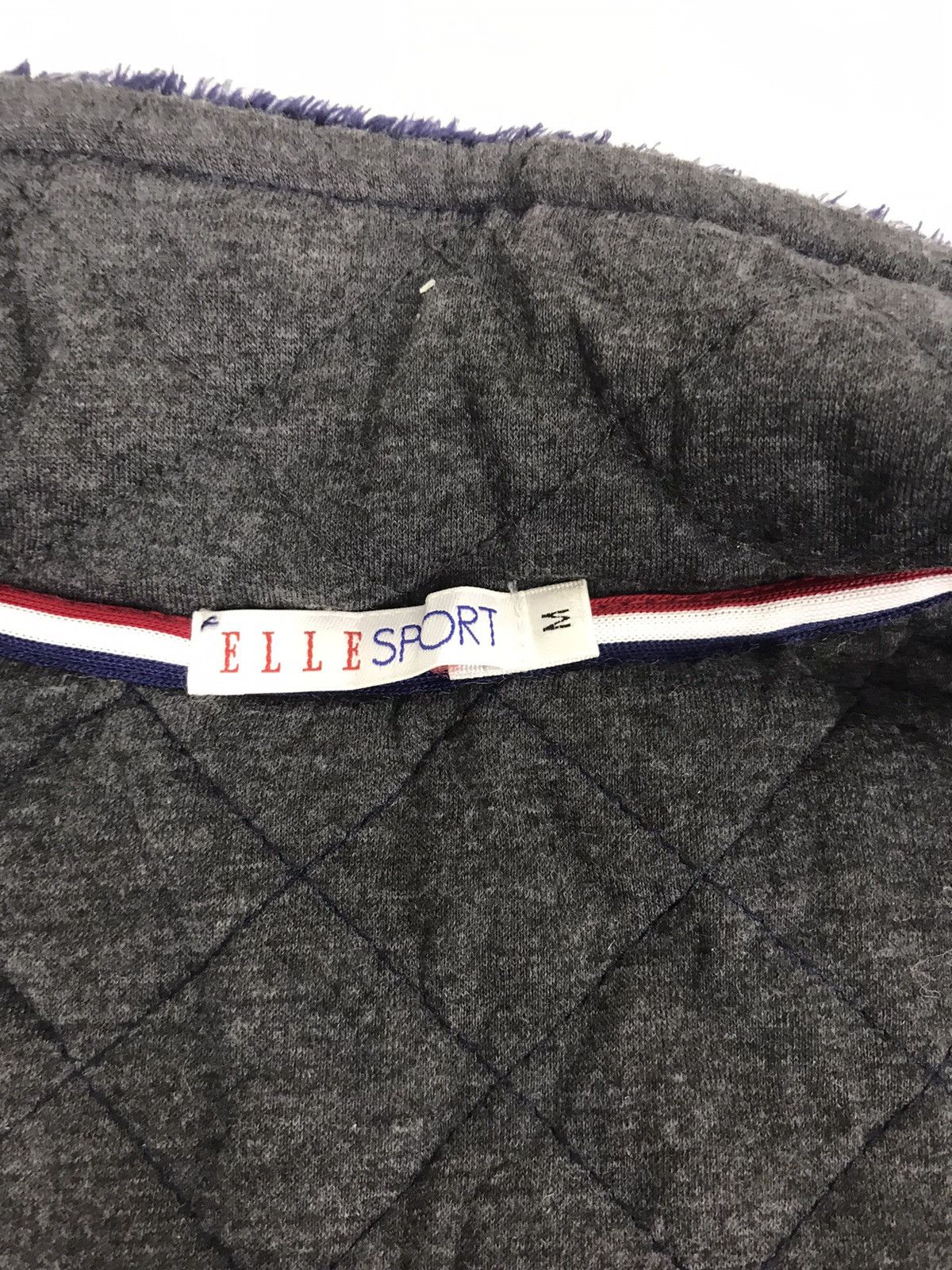 Japanese Brand × Vintage Elle Sport Fleece Padded Jacket Winter Wear Size M / US 6-8 / IT 42-44 - 4 Thumbnail