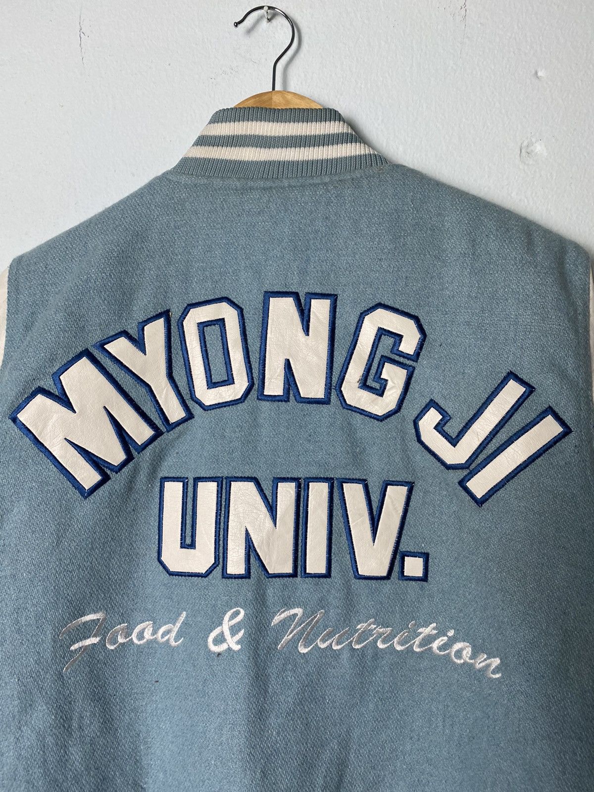 Japanese Brand Varsity Jacket Myong Ji University Size US M / EU 48-50 / 2 - 11 Thumbnail
