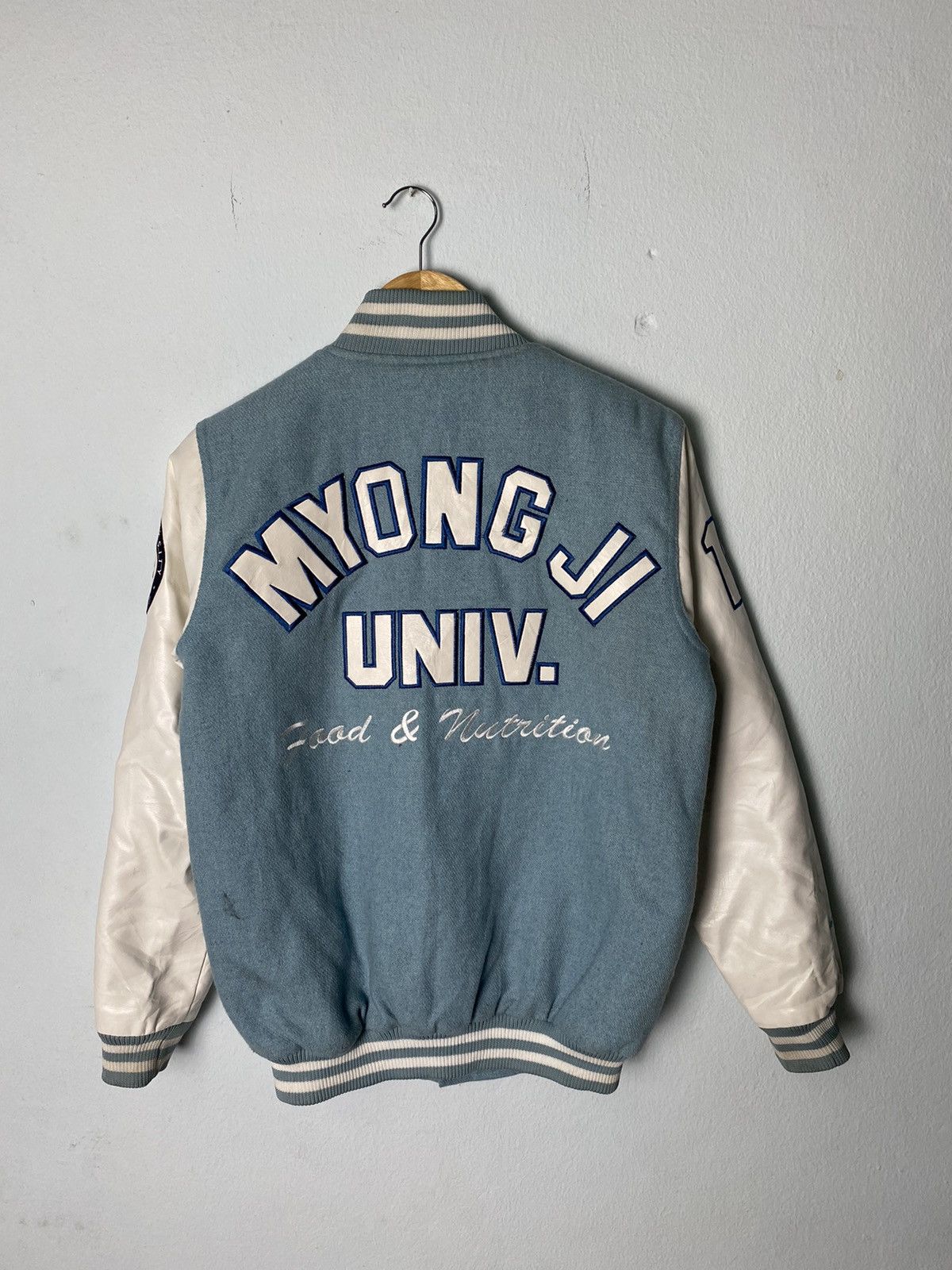 Japanese Brand Varsity Jacket Myong Ji University Size US M / EU 48-50 / 2 - 10 Thumbnail