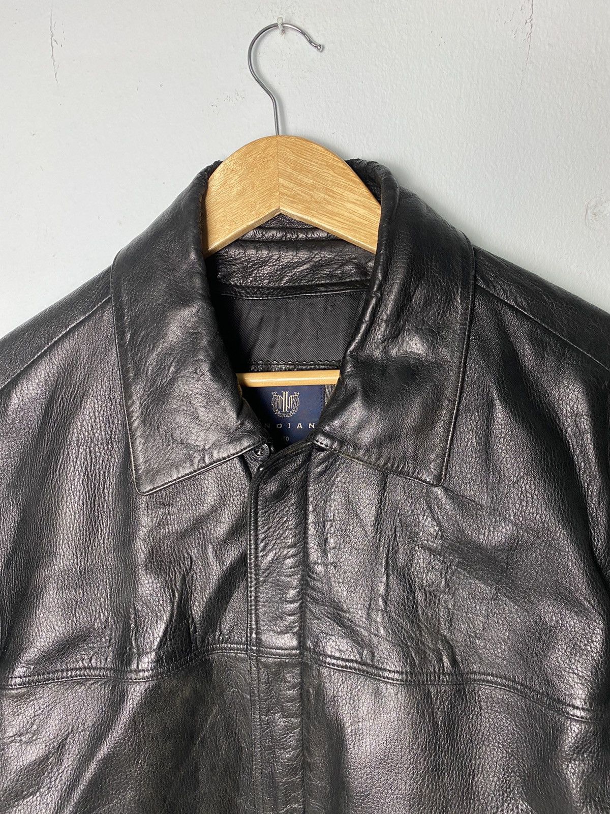 Genuine Leather × Indian Motorcycle Vintage Biker Leather Jacket Indian Size US L / EU 52-54 / 3 - 4 Thumbnail