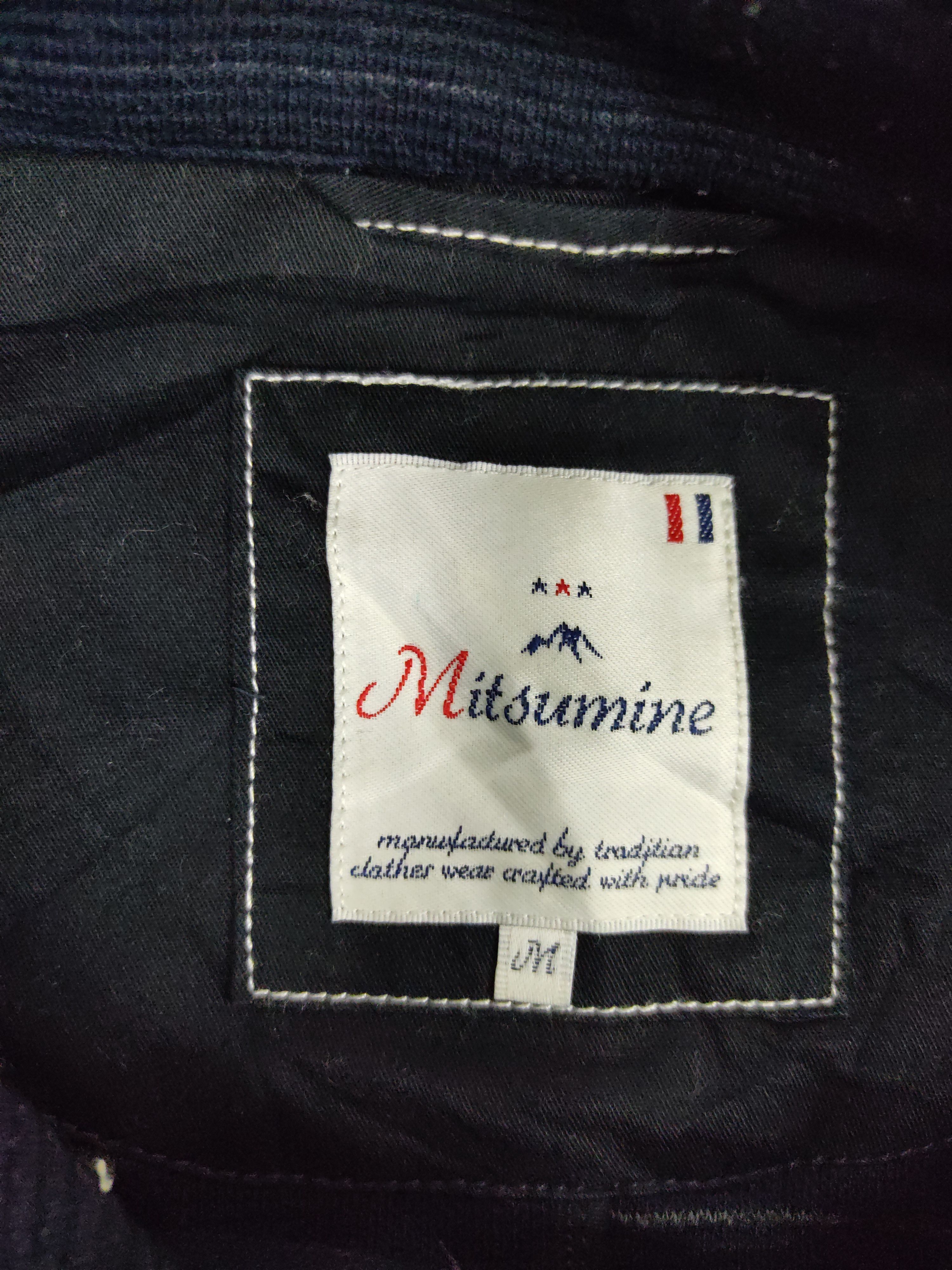 Japanese Brand Mitsumine Jacket Corduroy Style Winter Coat Varsity Size US M / EU 48-50 / 2 - 3 Thumbnail