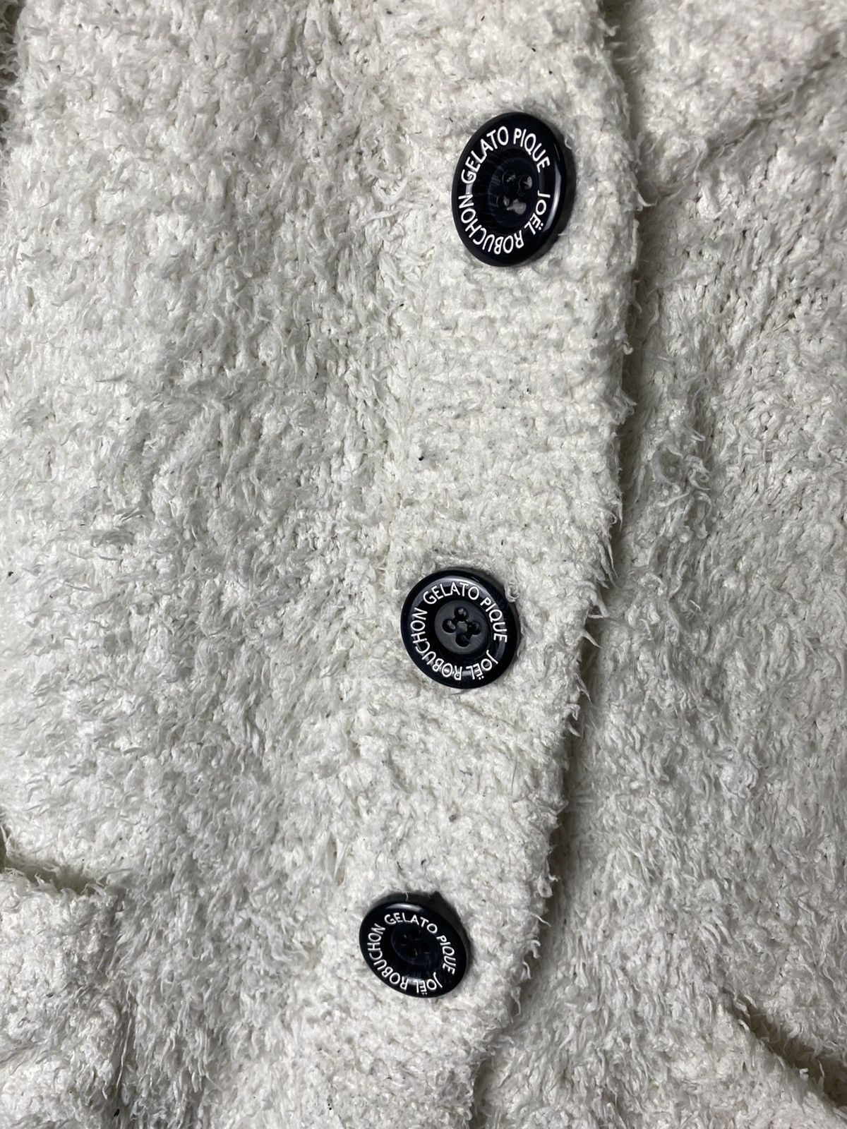 Designer × Japanese Brand × Seditionaries Joel Robuchon x Gelato Pique Knit Cardigan Jacket Size US S / EU 44-46 / 1 - 7 Thumbnail