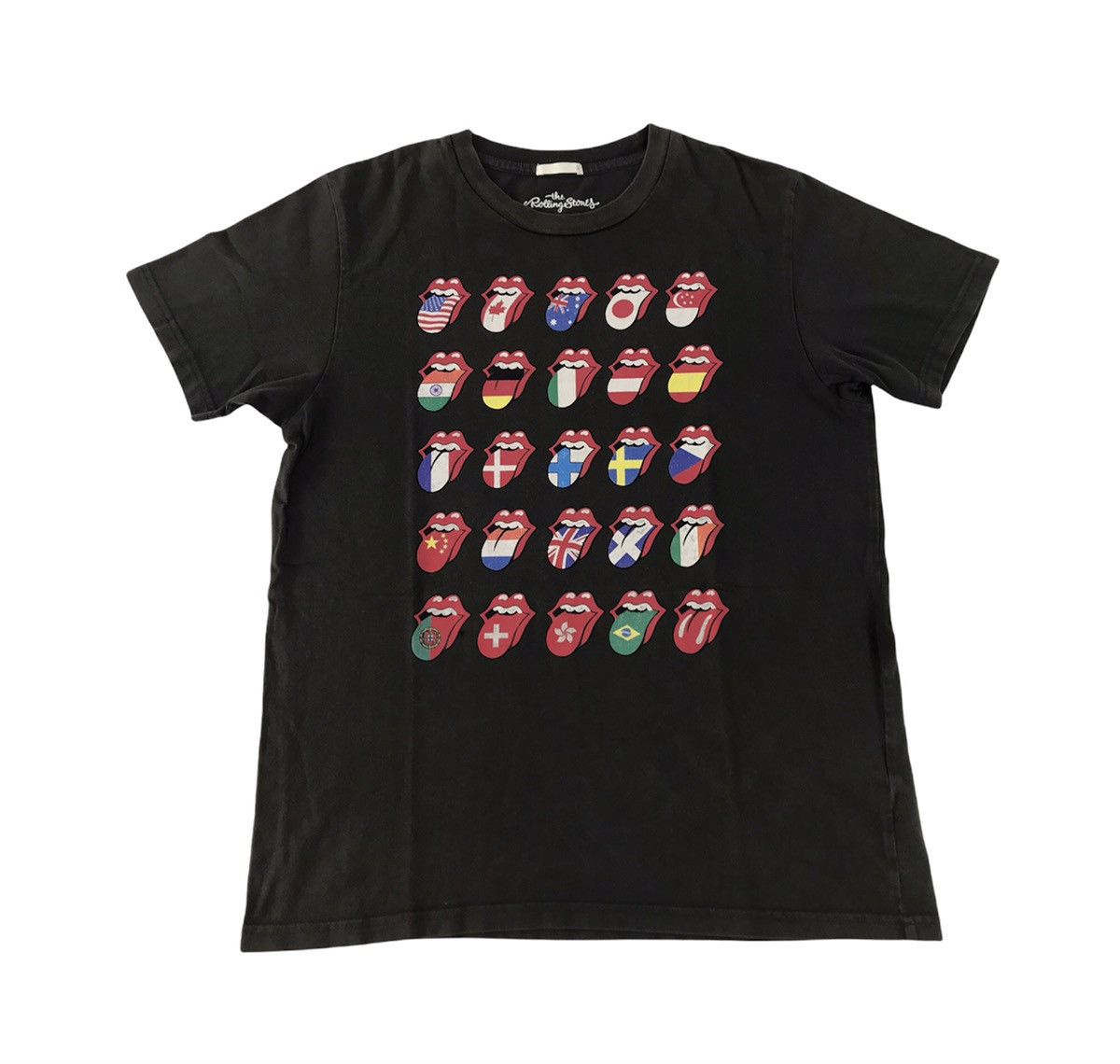 Band Tees × The Rolling Stones The Rolling Stone English Rock Band Tongue Tour Logo Size US S / EU 44-46 / 1 - 1 Thumbnail