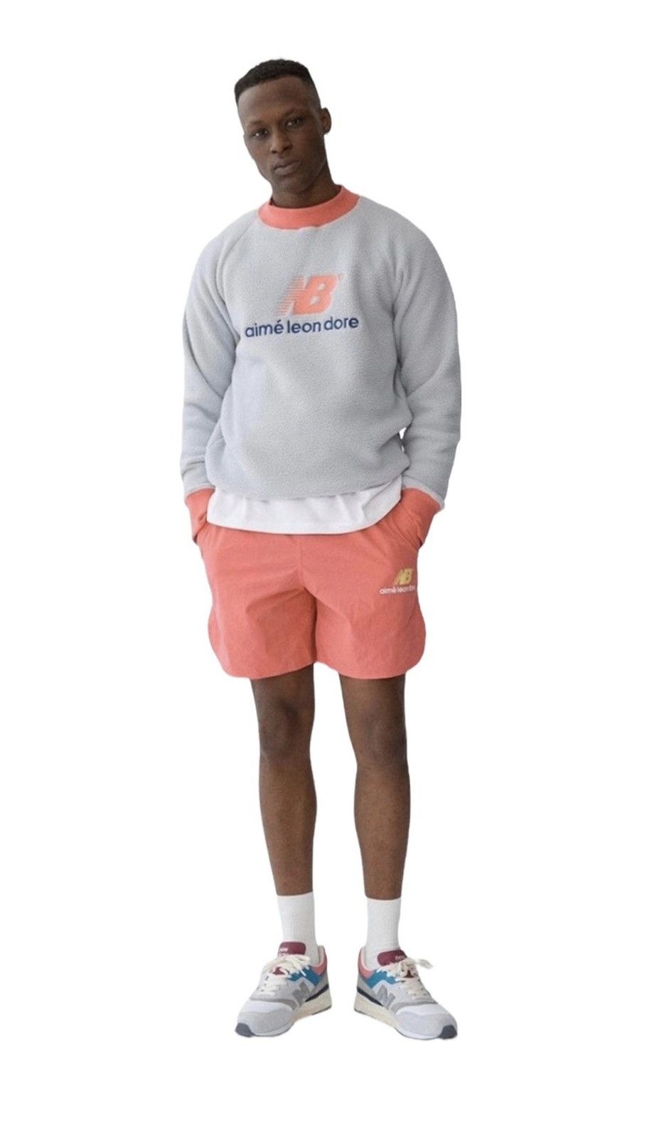 Aime Leon Dore × New Balance RARE ALD x New Balance Nylon Shorts Medium Size US 30 / EU 46 - 18 Thumbnail