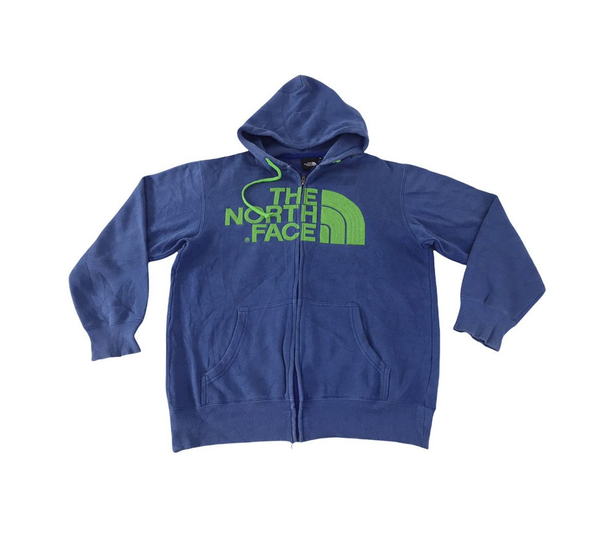 The North Face × Vintage The North Face Zip Up Style Big Embroidery Logo Brand Size US M / EU 48-50 / 2 - 1 Thumbnail