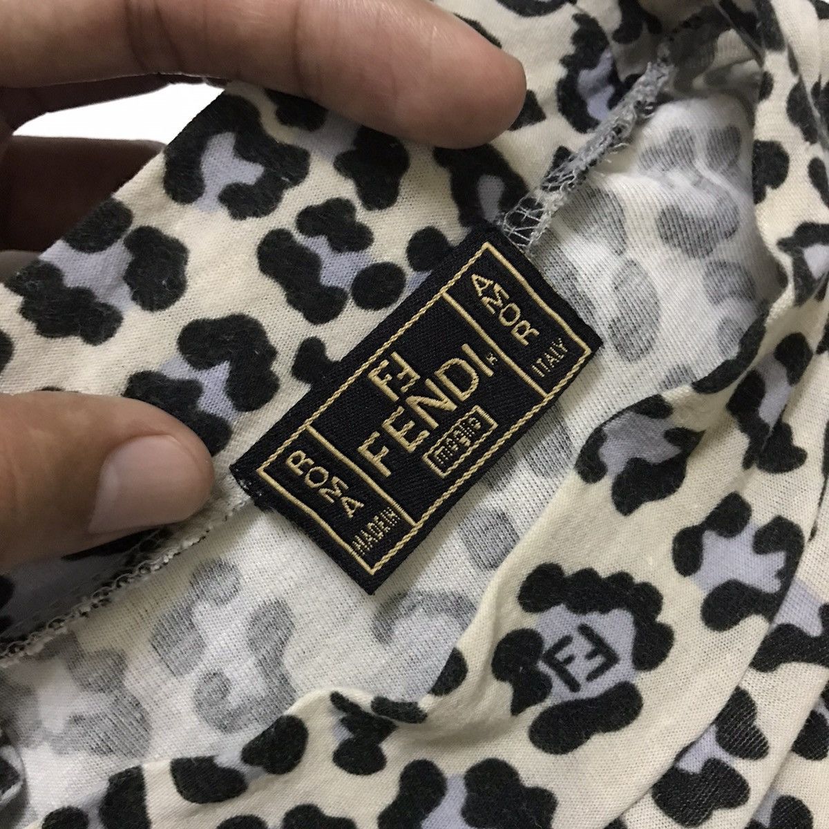 Fendi Fendi Leopard Long Sleeve Top Size M / US 6-8 / IT 42-44 - 4 Thumbnail