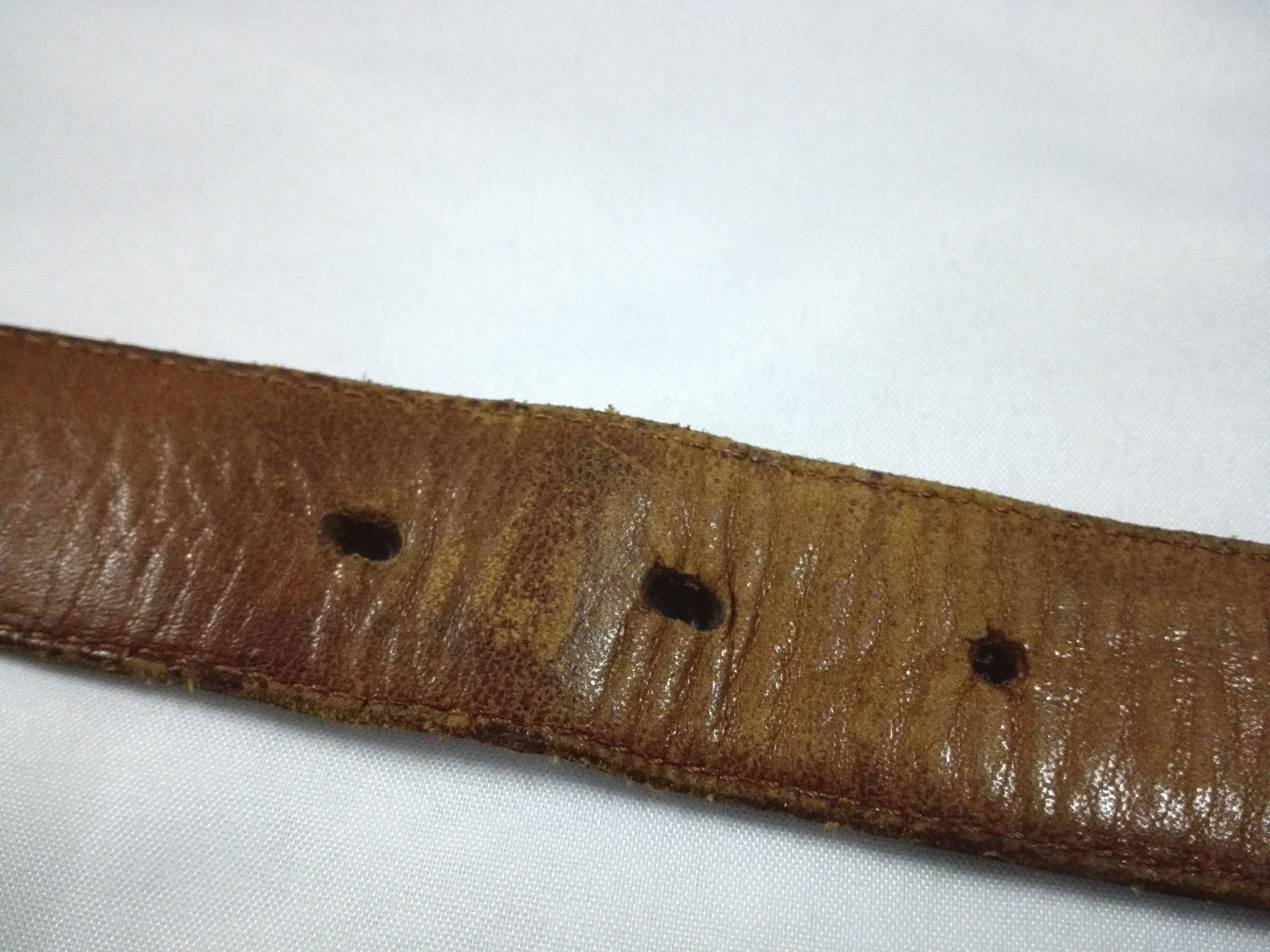 Leather Polo Ralph Lauren Men's Belt Leather Pony Logo Size 32 - 7 Thumbnail