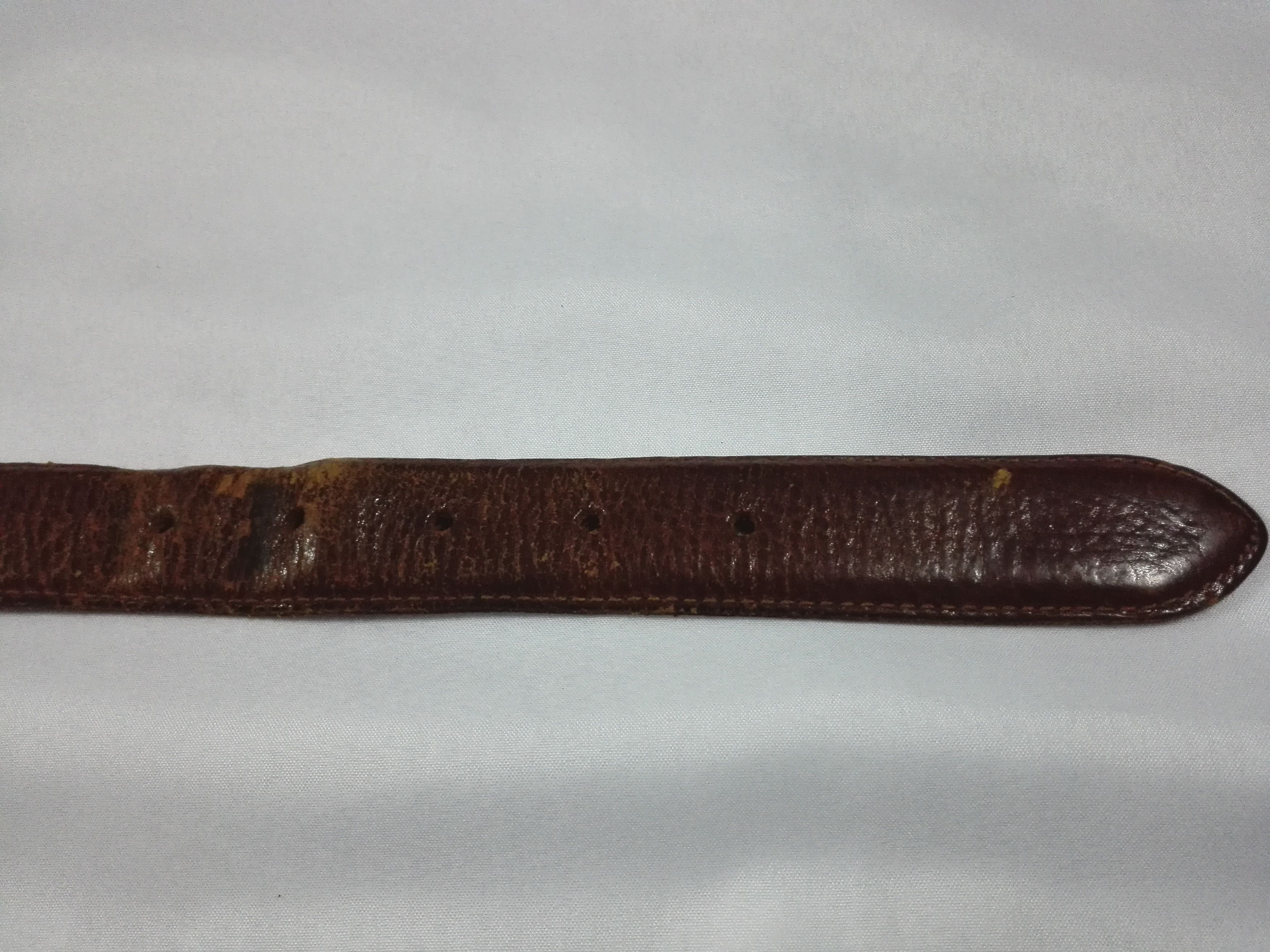 Leather Polo Ralph Lauren Men's Belt Leather Pony Logo Size 32 - 4 Thumbnail