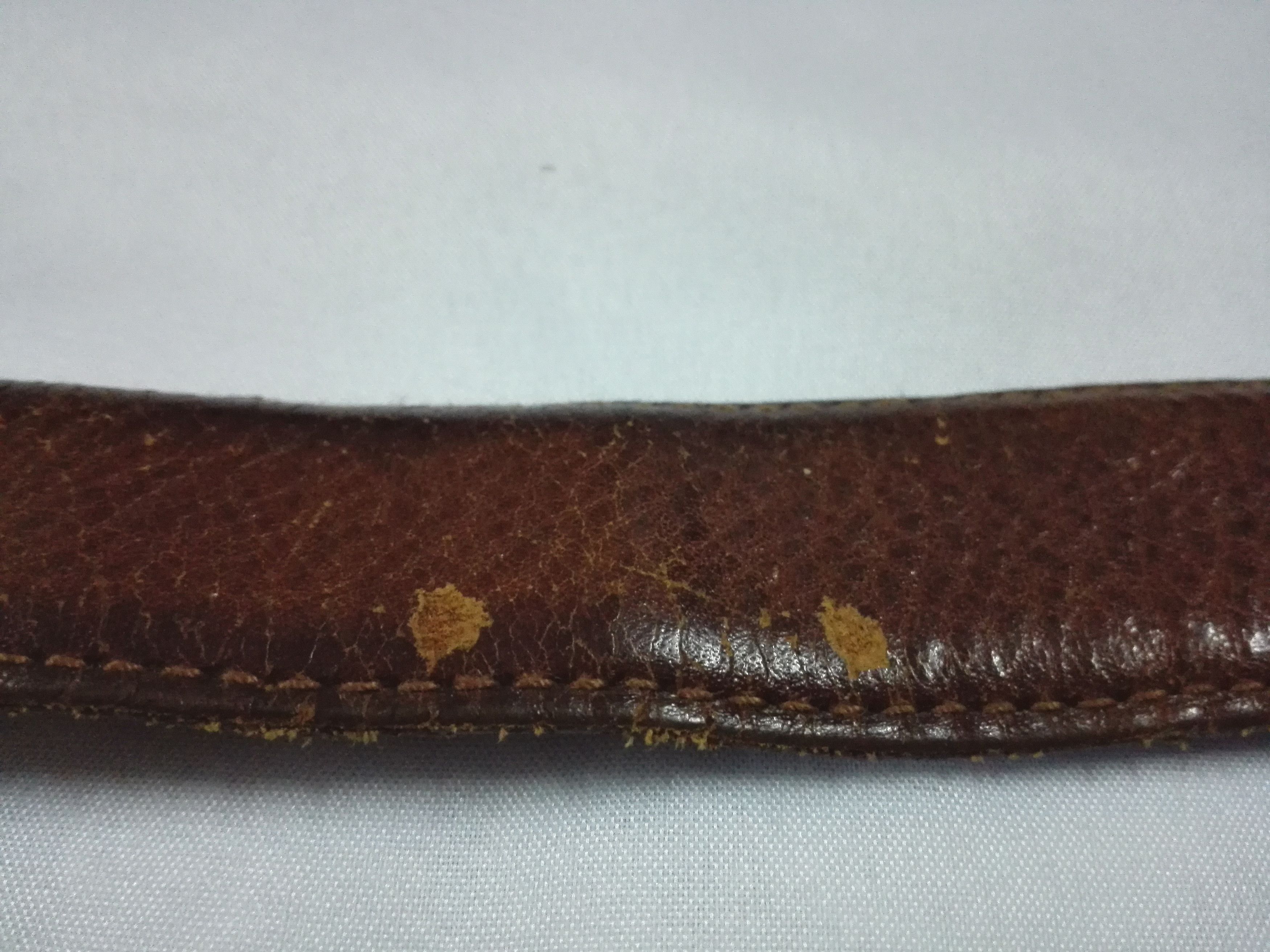 Leather Polo Ralph Lauren Men's Belt Leather Pony Logo Size 32 - 6 Thumbnail