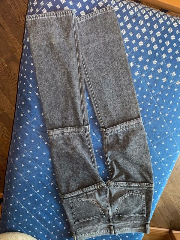 Balenciaga [on hold] Balenciaga SS18 Convertible Zip Denim Size US 28 / EU 44 - 4 Thumbnail