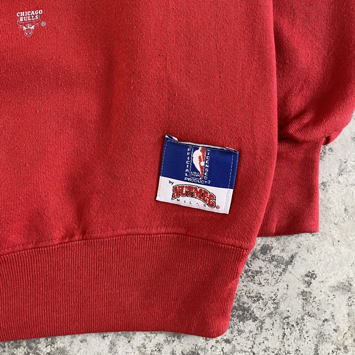 NBA Vintage 90’s Chicago Bulls NBA Nutmeg Crewneck Sweatshirt Size US XL / EU 56 / 4 - 6 Thumbnail