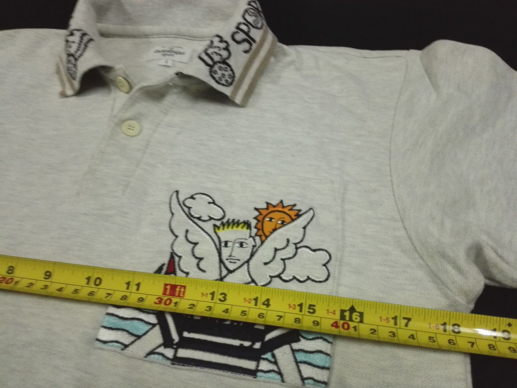 Jean Charles De Castelbajac JEAN CHARLES JC DE CASTELBAJAC SPORT POLO Size US S / EU 44-46 / 1 - 8 Thumbnail