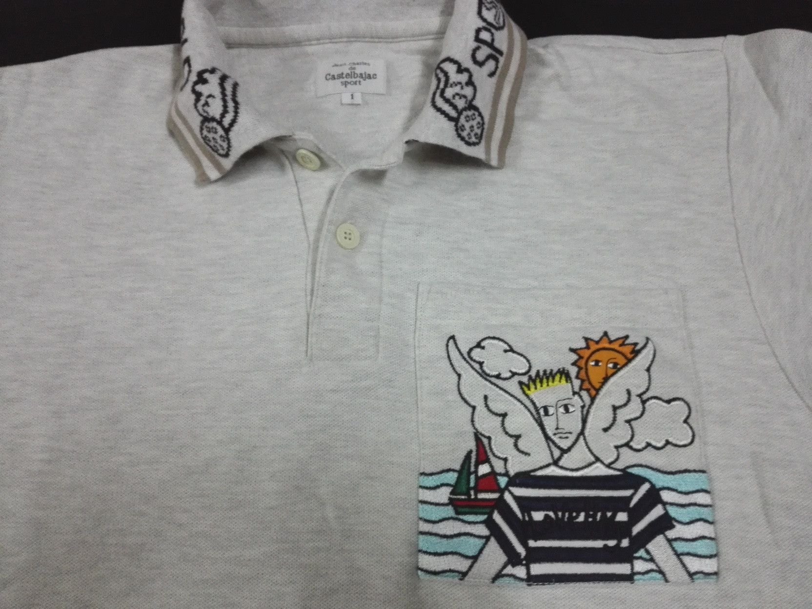 Jean Charles De Castelbajac JEAN CHARLES JC DE CASTELBAJAC SPORT POLO Size US S / EU 44-46 / 1 - 2 Thumbnail