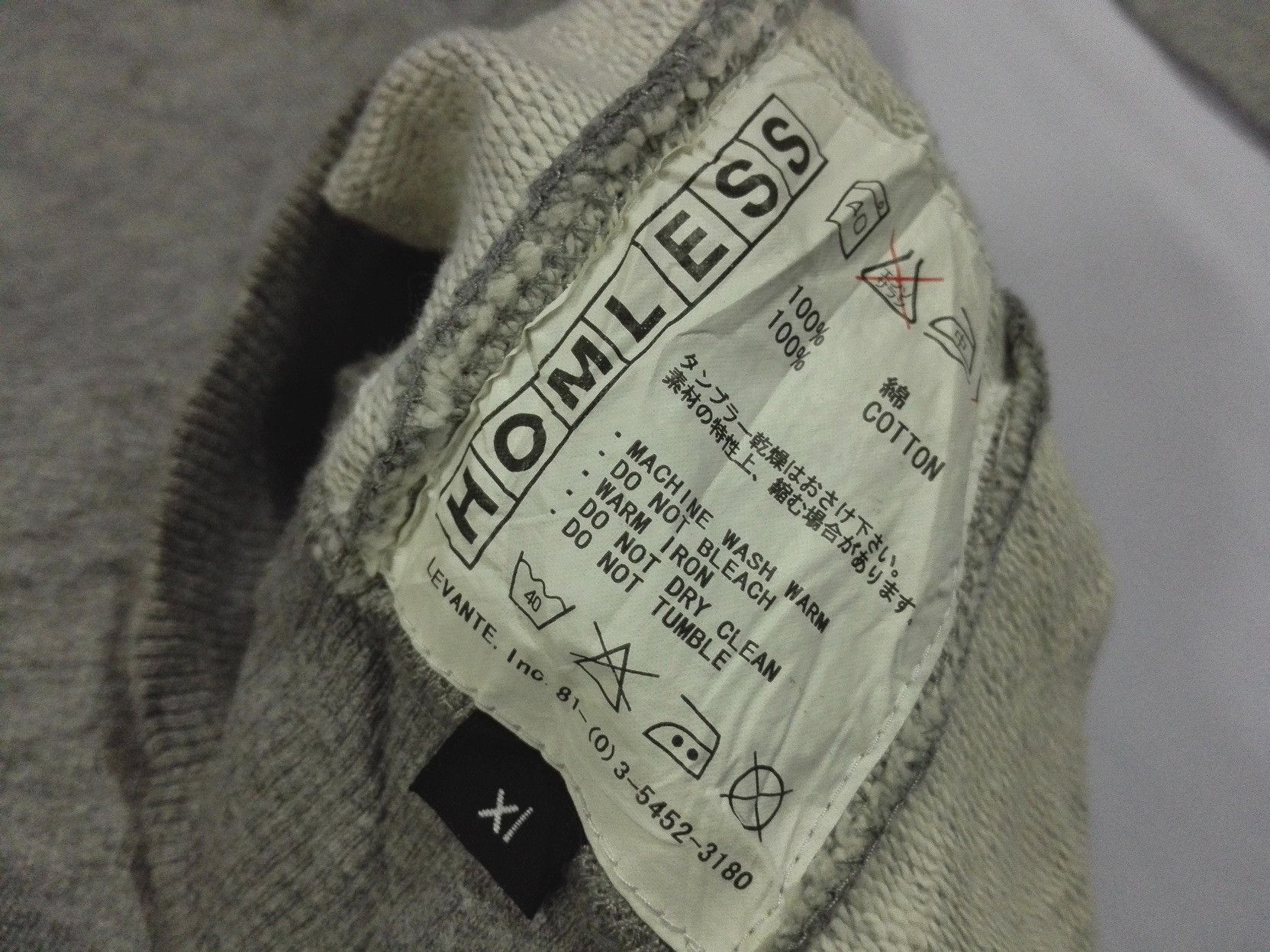 HMLS Homless SWEATSHIRT Hype Japan