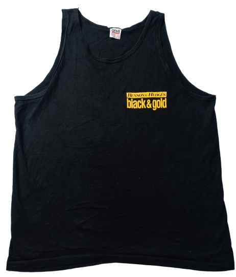 Anvil Vintage 90s Benson & Hedges "Black & Gold" Cigarette Promo Size US XL / EU 56 / 4 - 4 Thumbnail