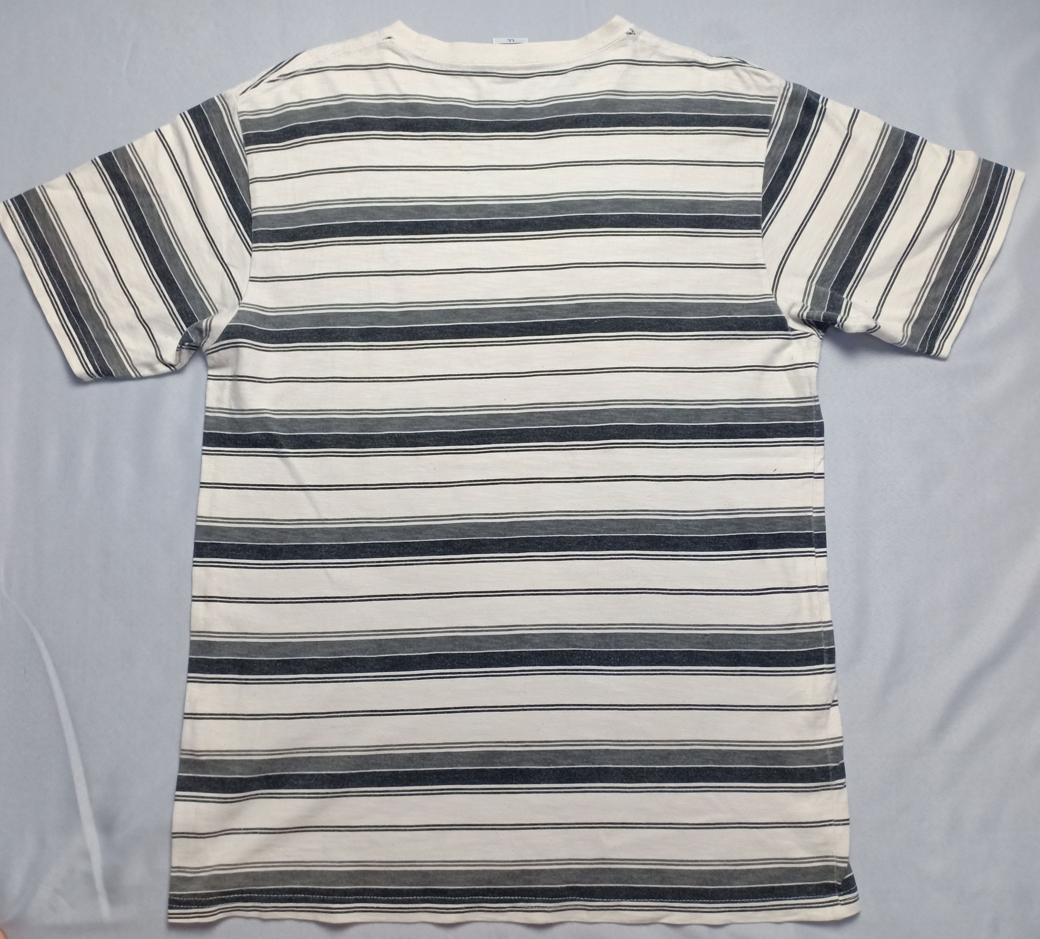 Hang Ten × Solid and Striped Hang Ten Striped T shirt Skateboard Surfing Large size Size US M / EU 48-50 / 2 - 8 Thumbnail