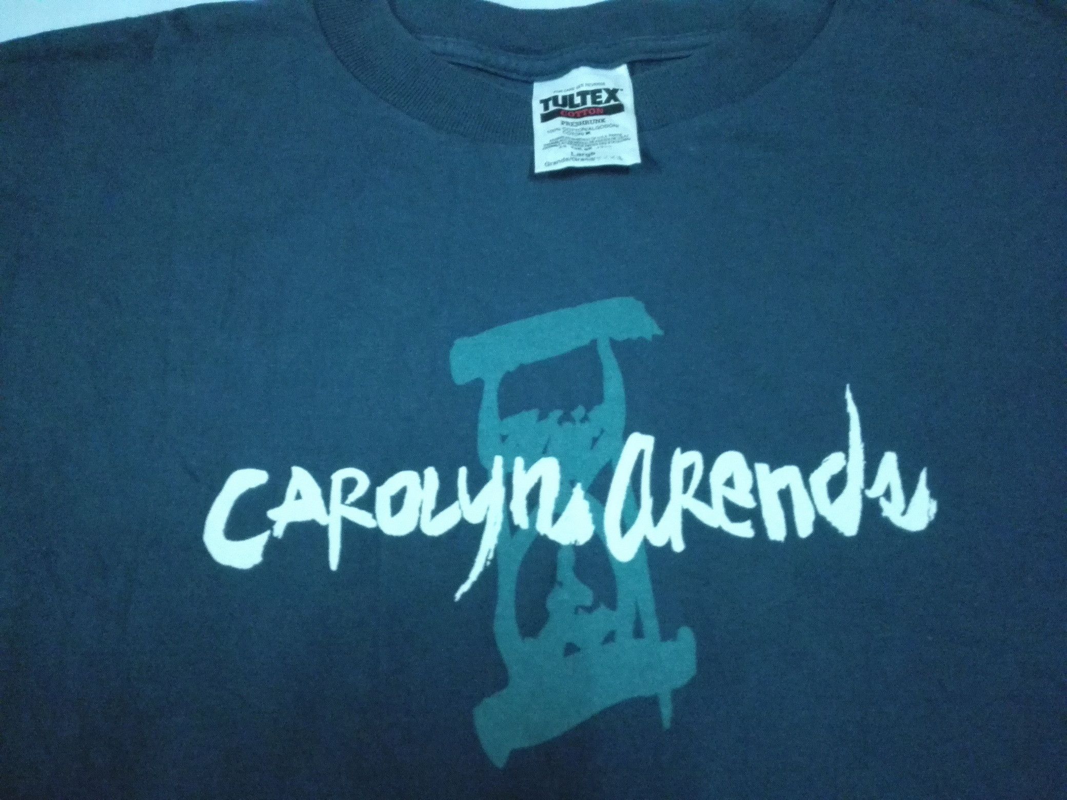 Band Tees Vintage Carolyn Arends Seize The Day Song Lyric TULTEX Size US L / EU 52-54 / 3 - 3 Thumbnail