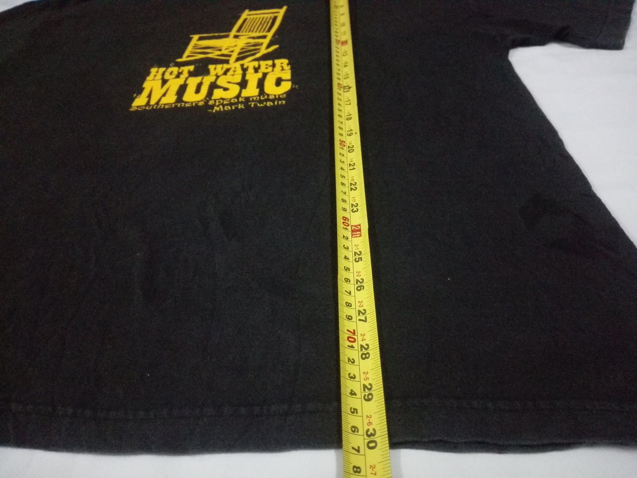 Band Tees × Vintage HOT WATER MUSIC MARK TWAIN Punk Rock Band Tee Size US XL / EU 56 / 4 - 7 Thumbnail