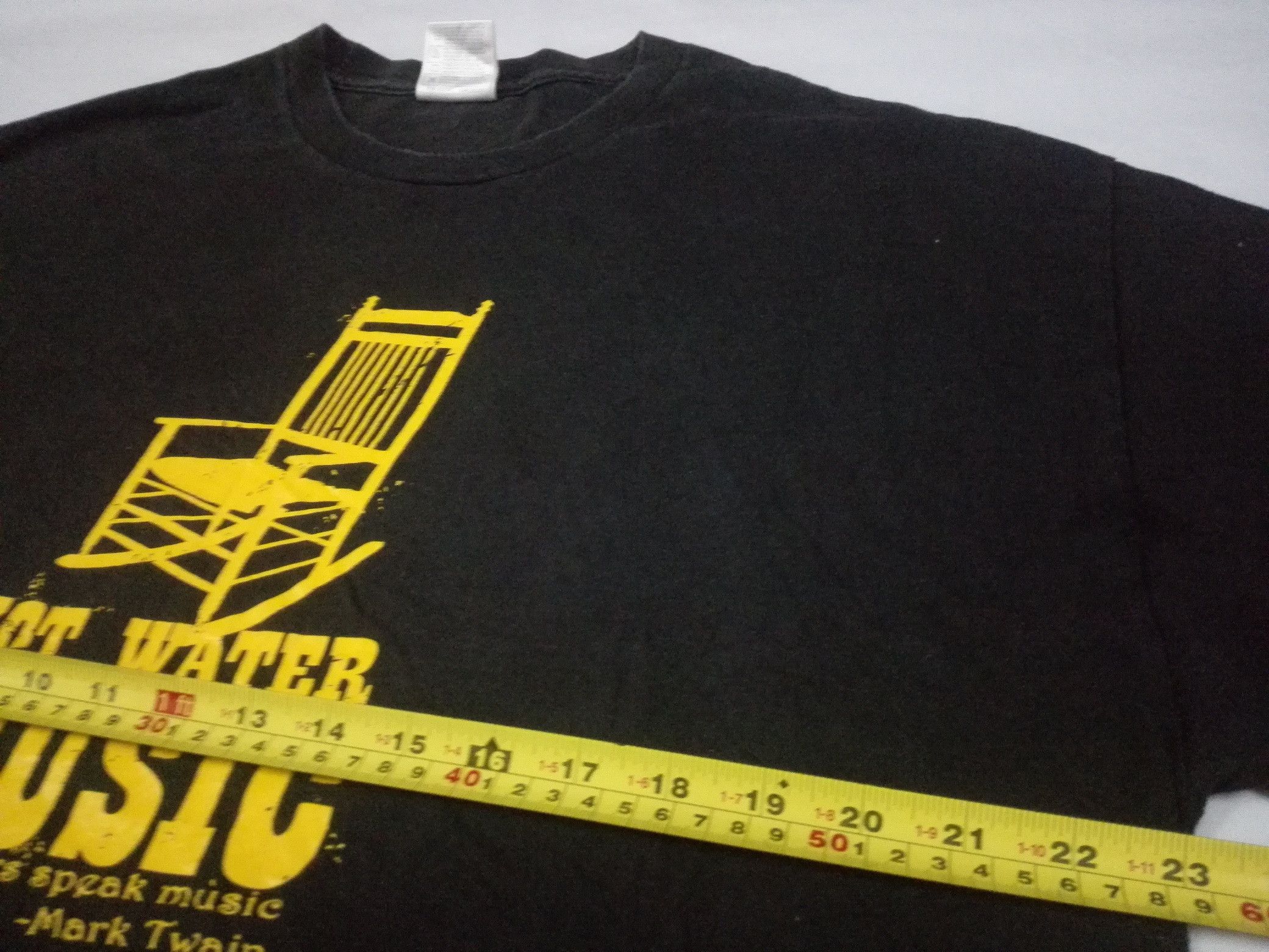 Band Tees × Vintage HOT WATER MUSIC MARK TWAIN Punk Rock Band Tee Size US XL / EU 56 / 4 - 6 Thumbnail