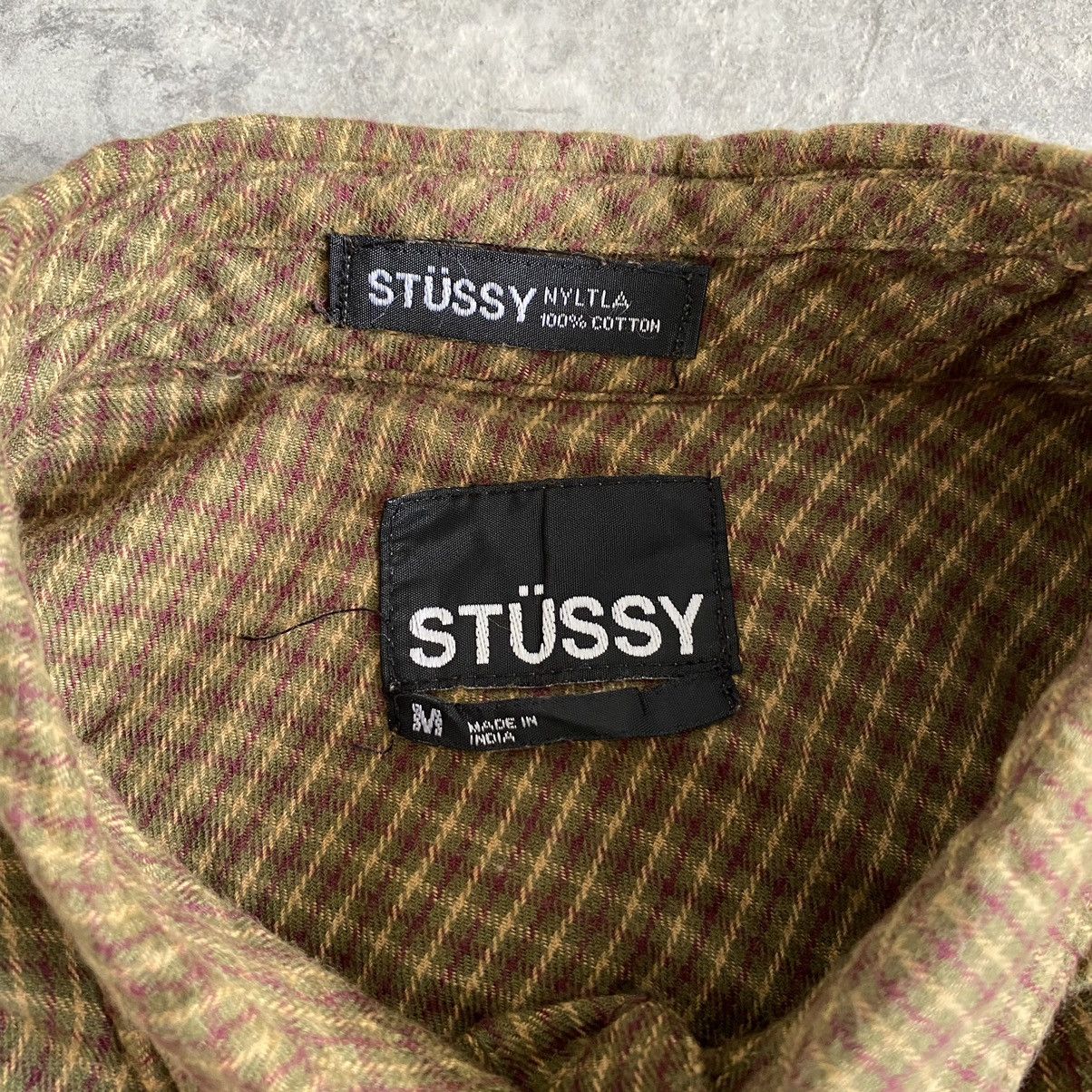 Flannel Stussy Streetwear Checker Flannel Shirt Size US M / EU 48-50 / 2 - 8 Thumbnail