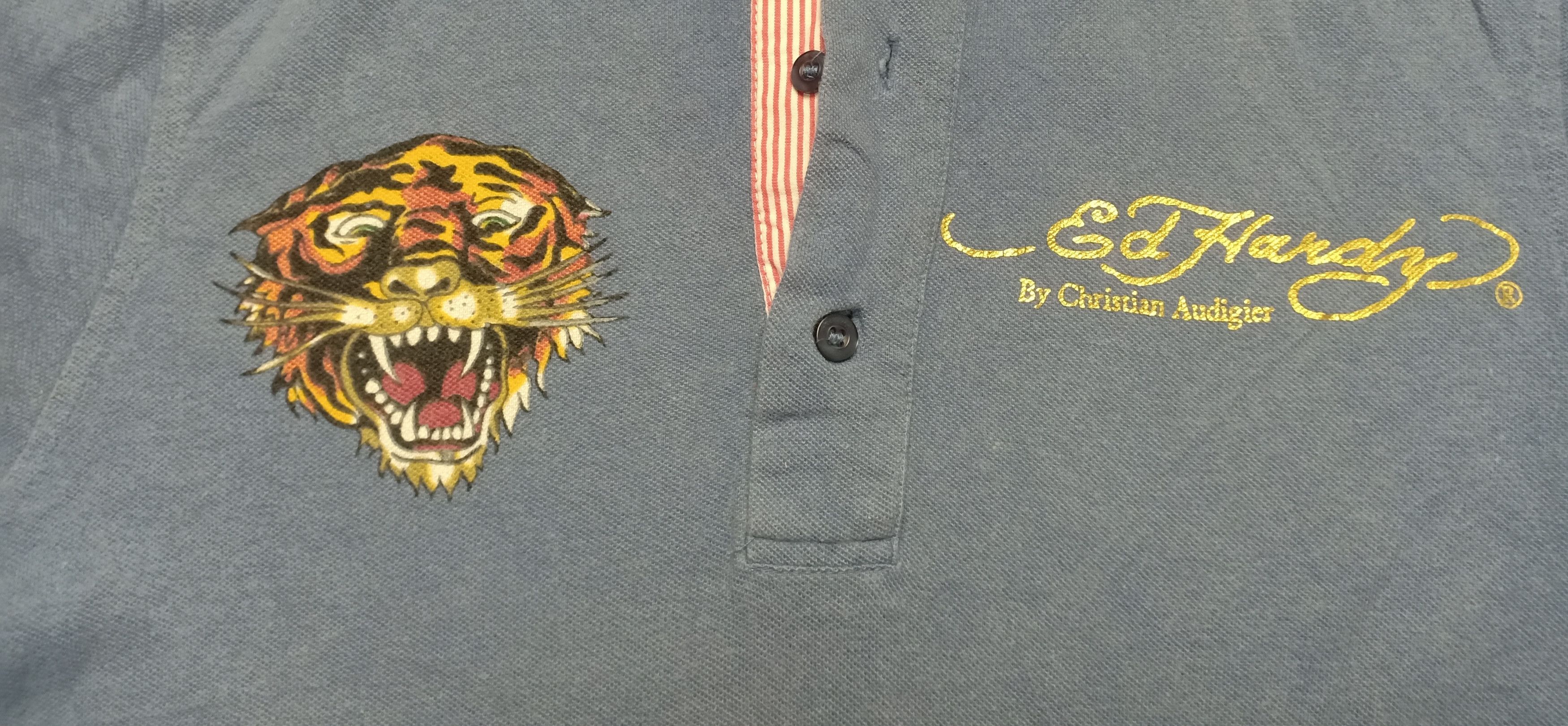 Christian Audigier × Ed Hardy ED HARDY Polos Tiger Graphics Tee Christian Audigier Size S / US 4 / IT 40 - 5 Thumbnail