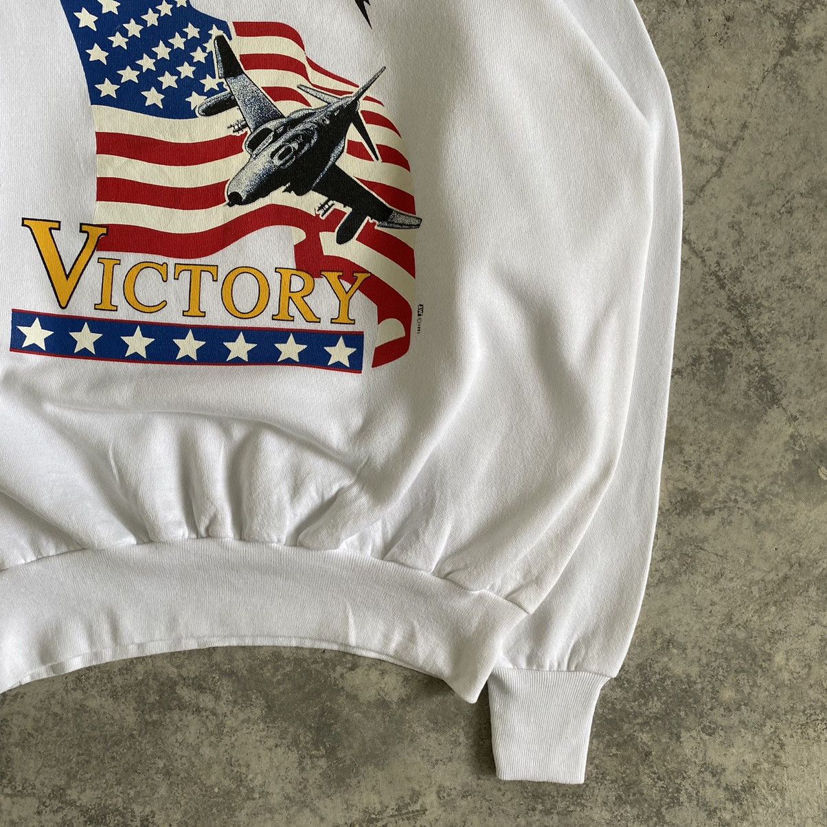 Vintage Vintage Operation Desert Storm Crewneck Sweatshirt Size US XL / EU 56 / 4 - 7 Thumbnail