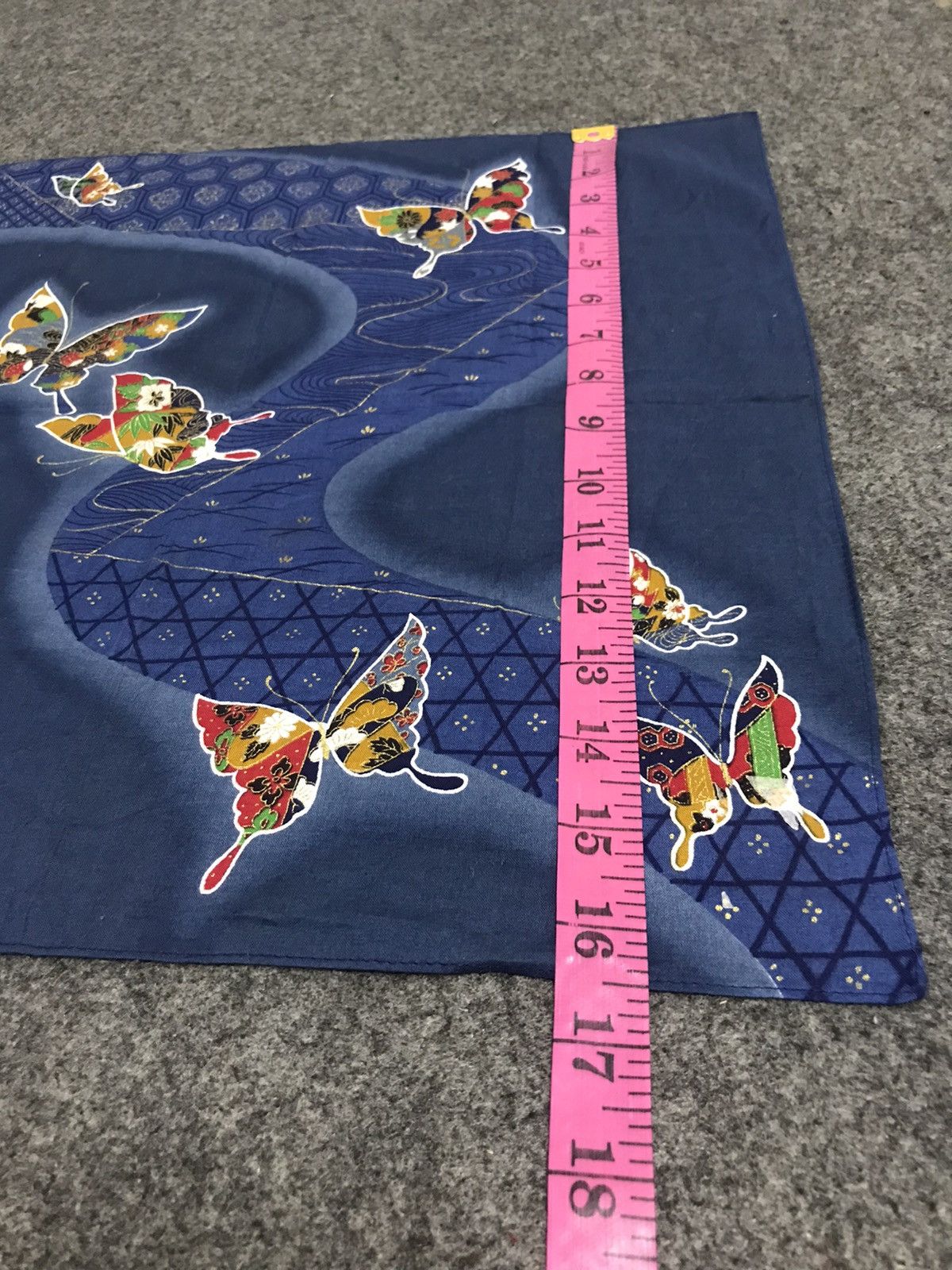 Other Vintage Silk Scarf Butterfly Design Goods Printed Screen Size ONE SIZE - 6 Thumbnail