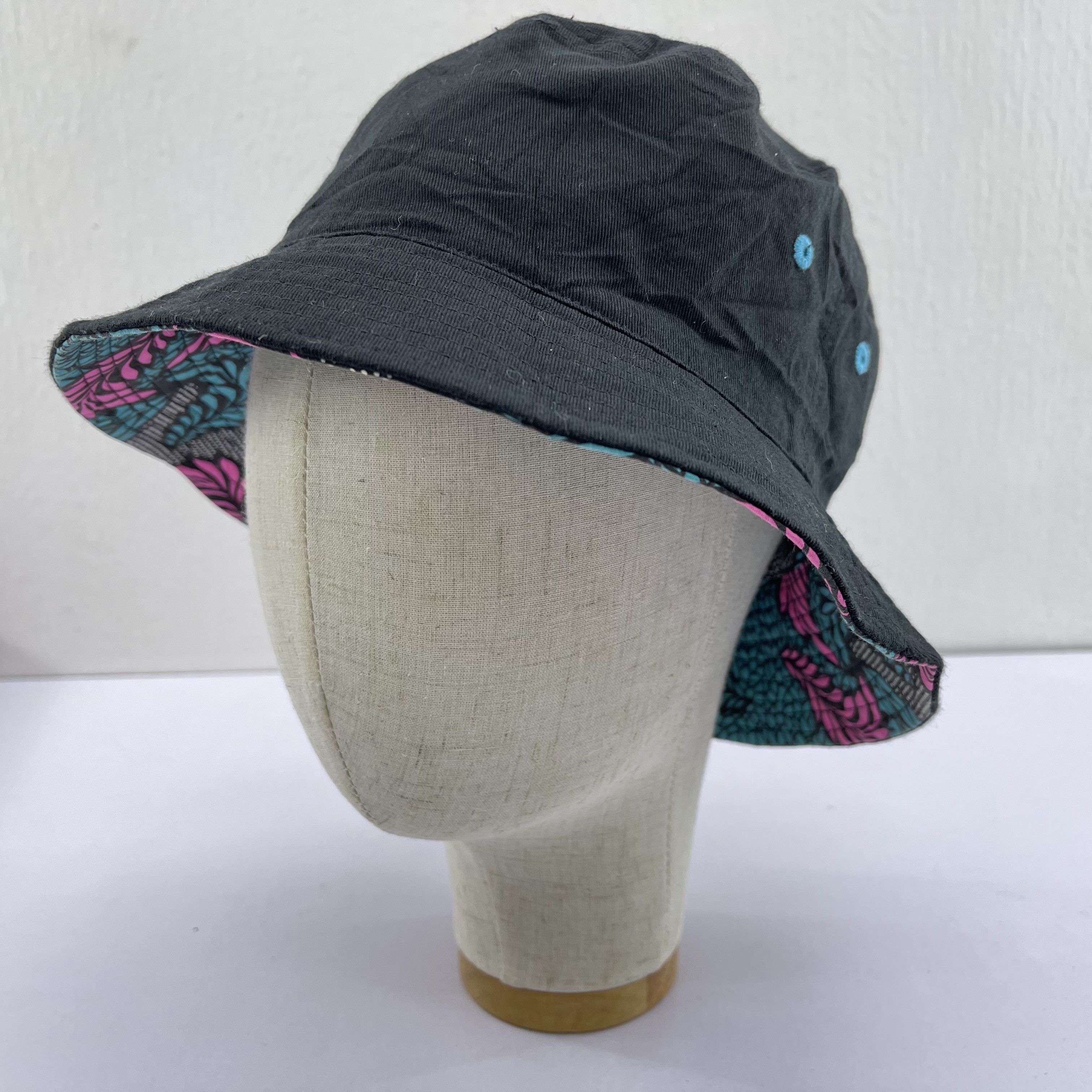 Other Floral Reversible Nice Design Bucket Hats- BH1017 Size ONE SIZE - 6 Thumbnail