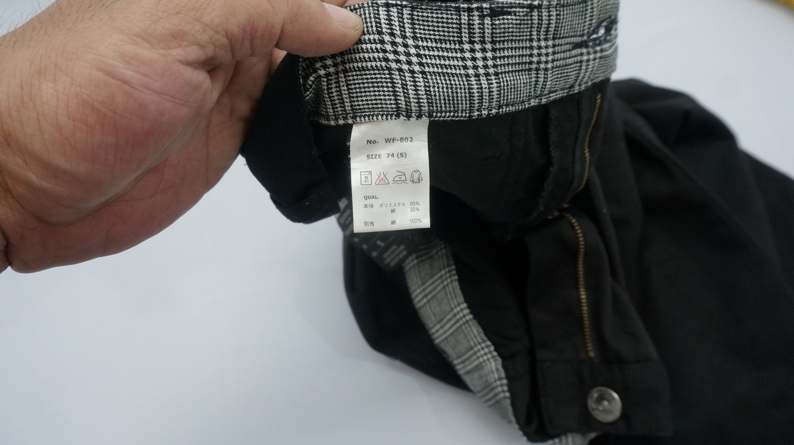 Japanese Brand Japan DOUBLE FOCUS Black Cargo Pants Size US 29 - 15 Thumbnail