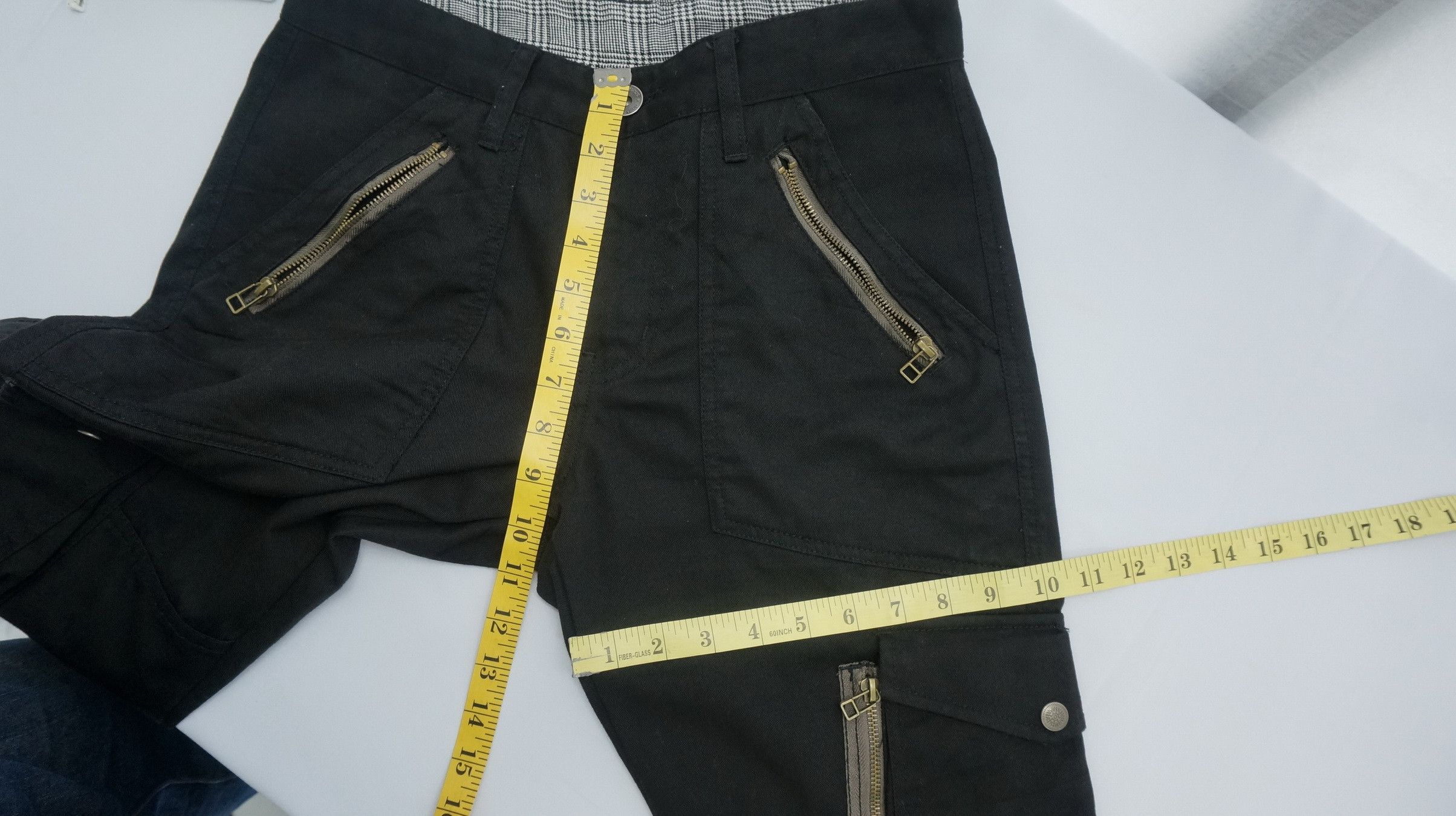 Japanese Brand Japan DOUBLE FOCUS Black Cargo Pants Size US 29 - 17 Thumbnail